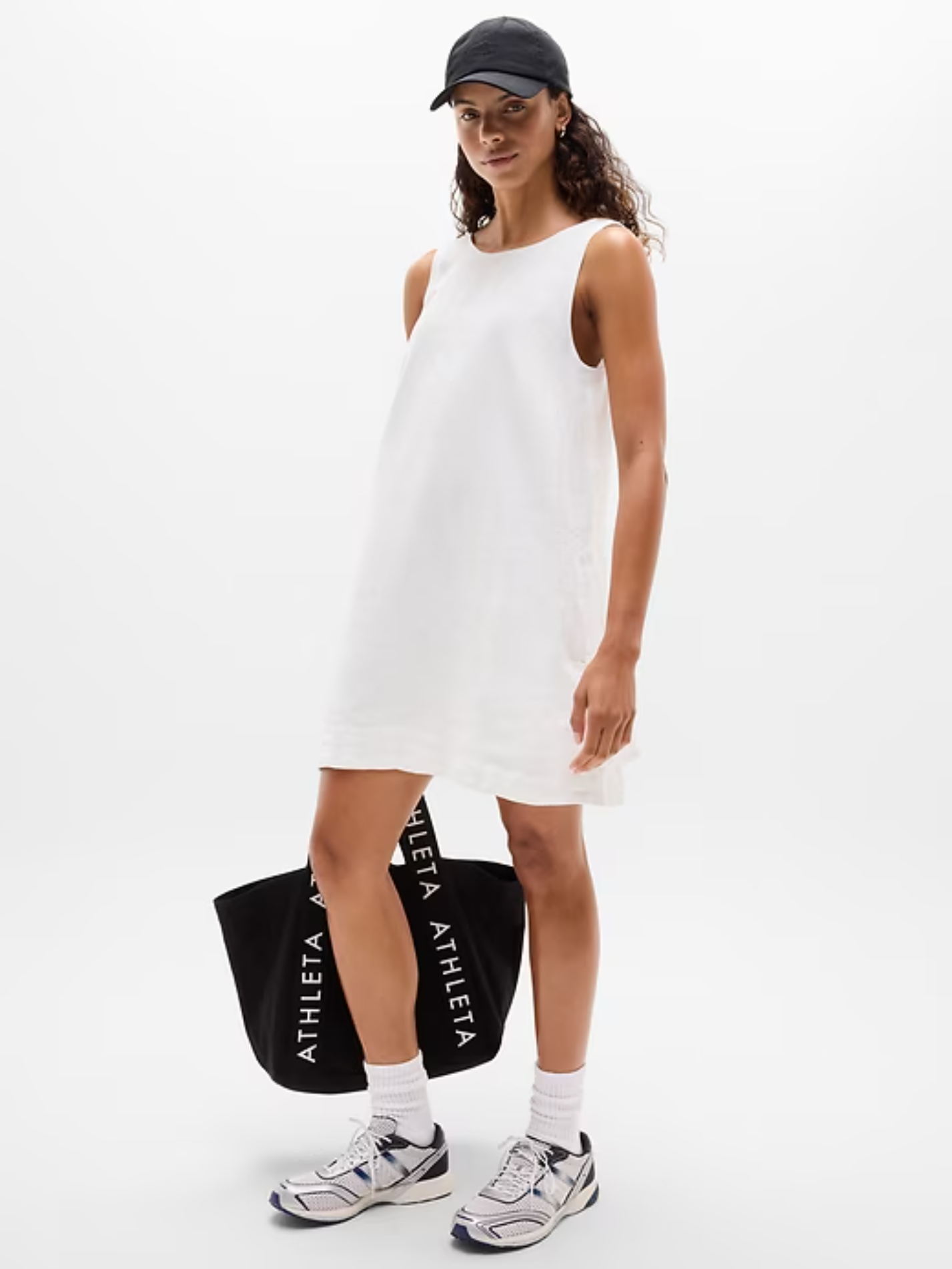 Athleta Retreat Linen Dress | $63