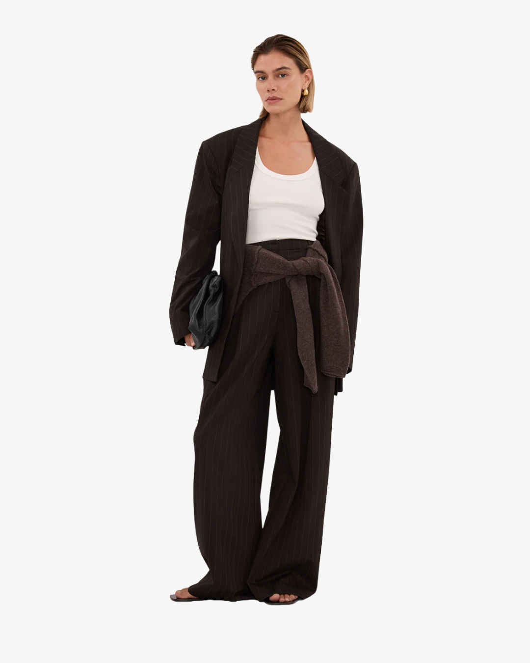 Dissh Sian Choc Striped Blazer | $260