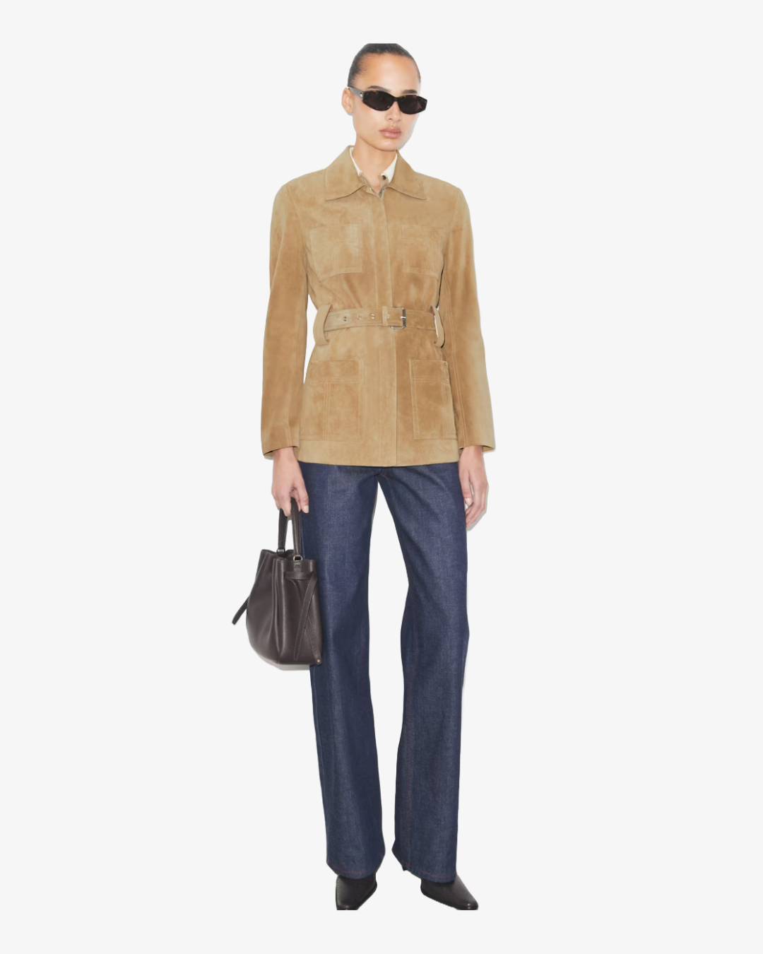 Tory Burch Belted Suede Jacket | $1,495