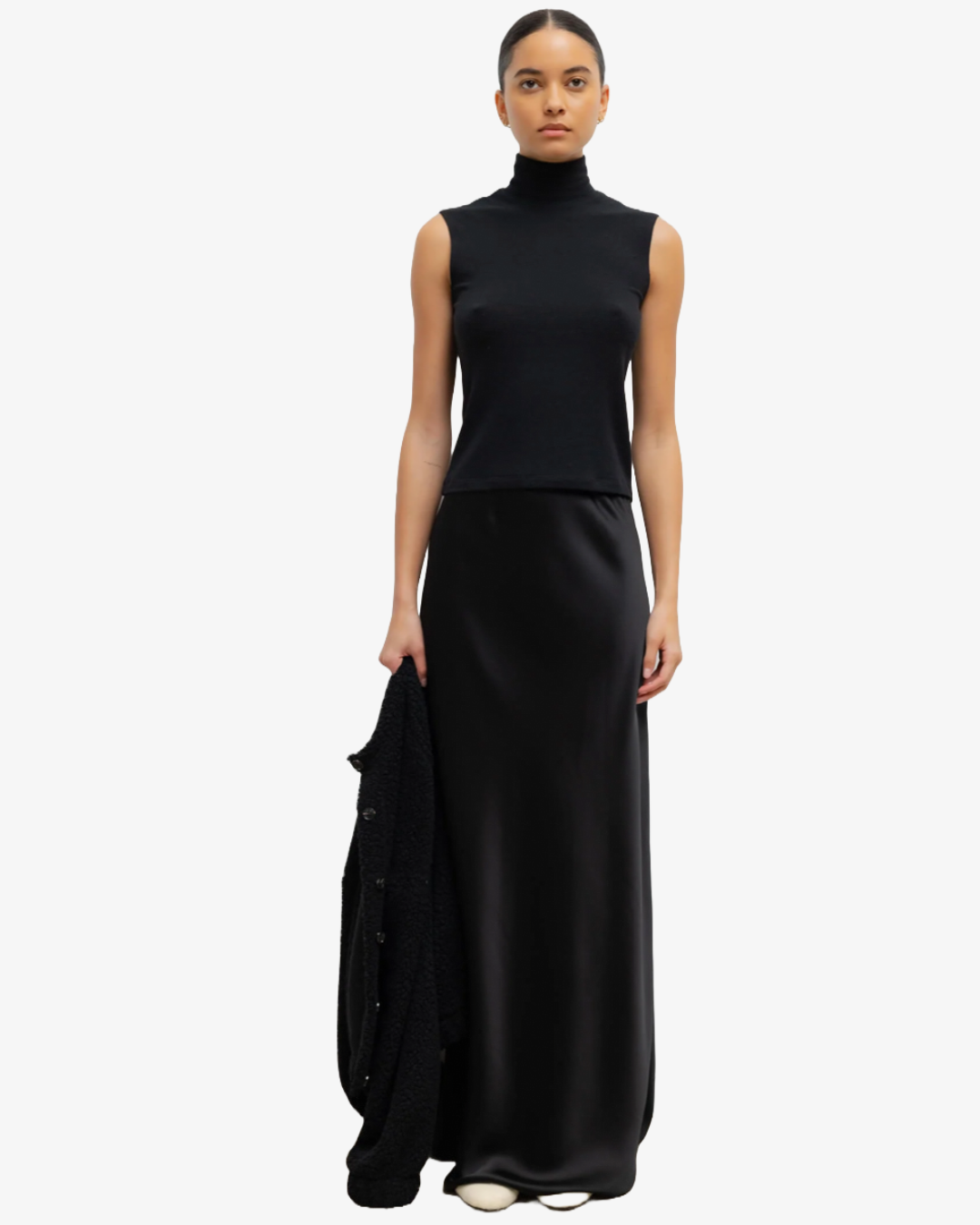 Leset Lauren Sleeveless Turtleneck | $140