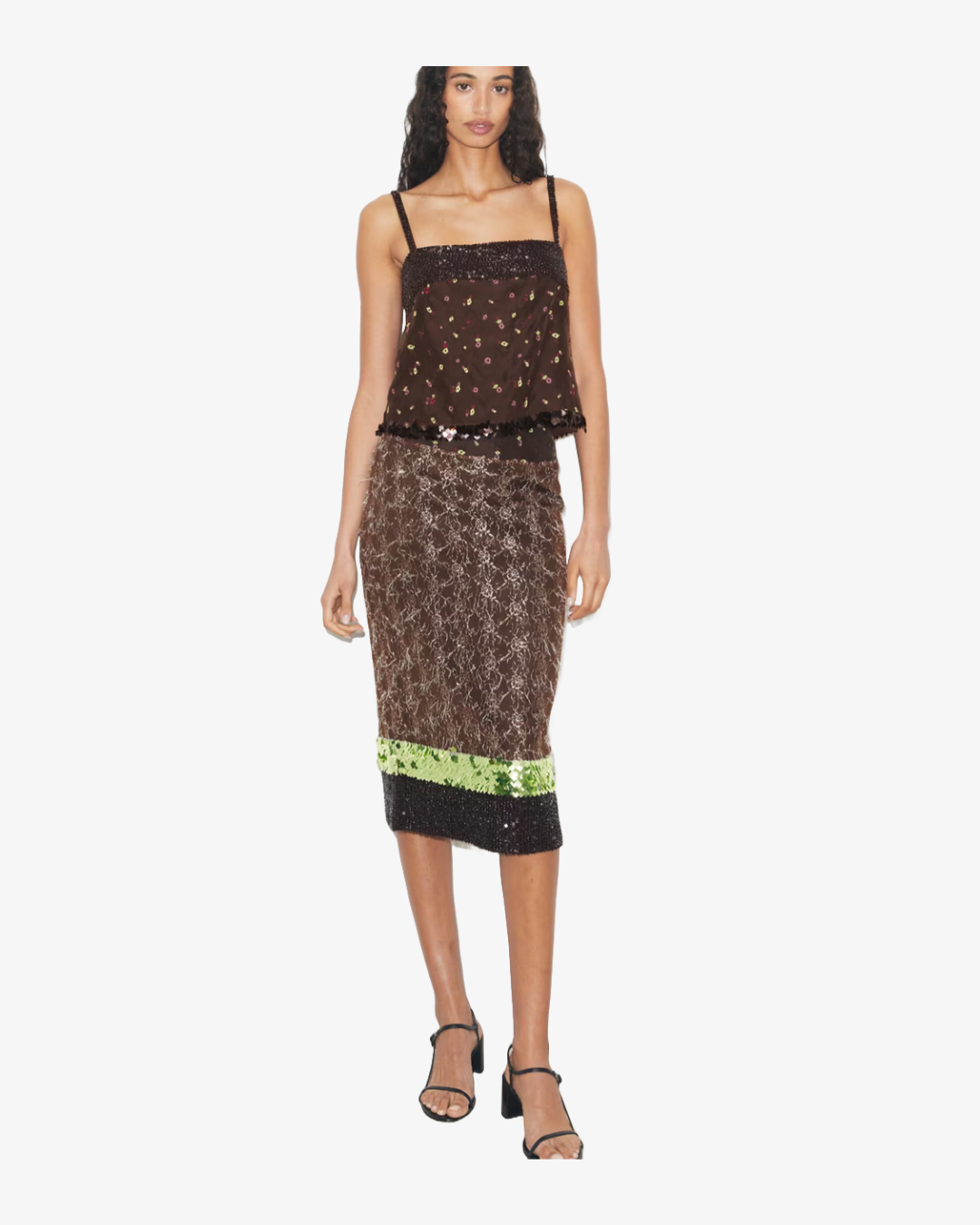 Tory Burch Embellished Lace Skirt | $1,195