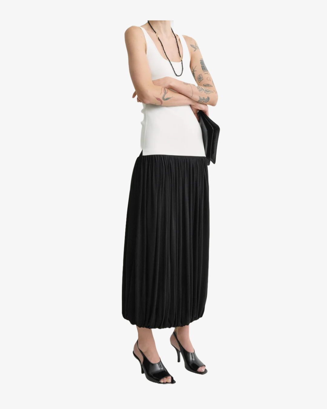 Toteme Soft Gathered Skirt | $560