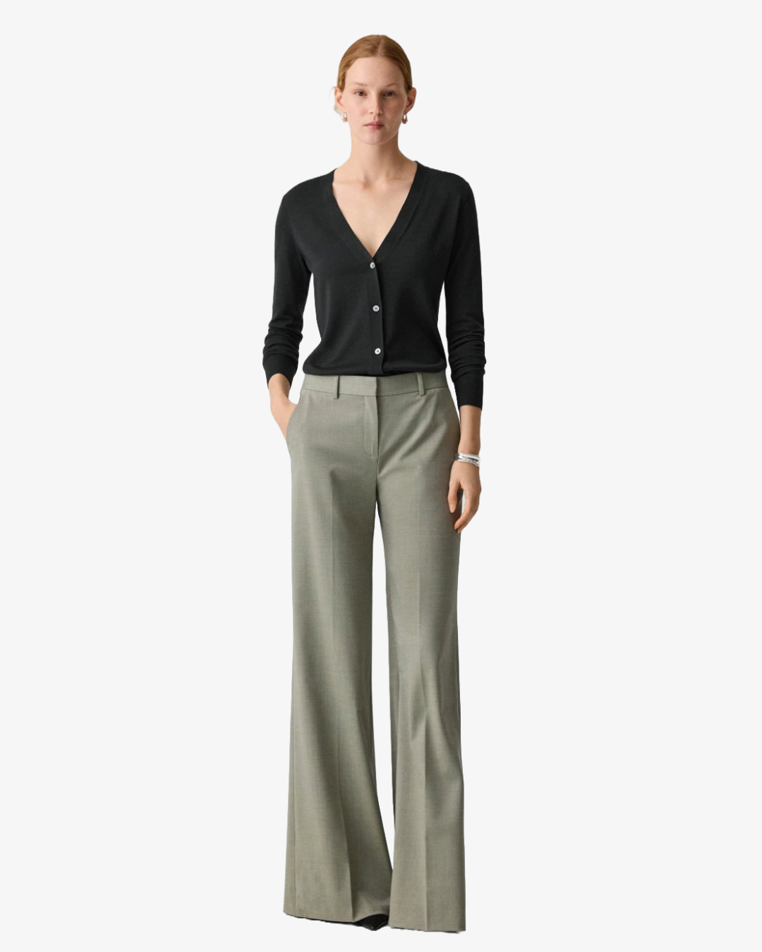 Theory Fluid Flare Pants | $295