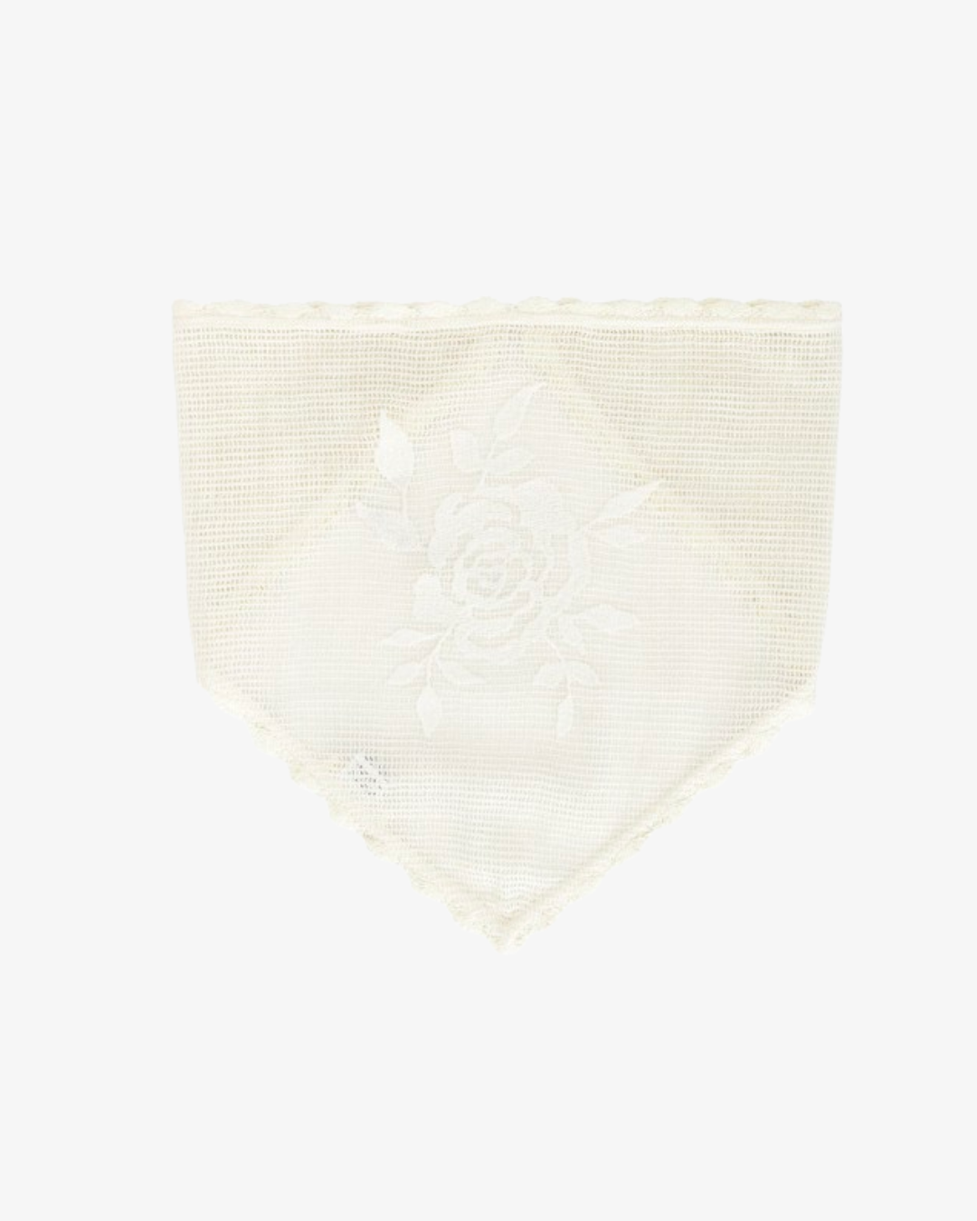 For Love &amp; Lemons Rose Crochet Headscarf | $69