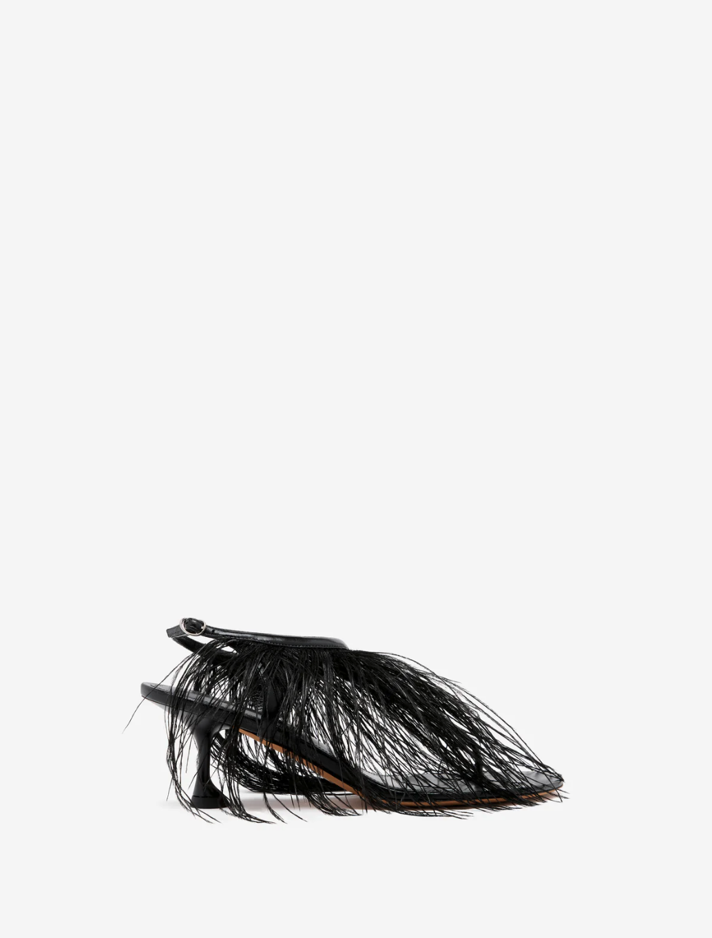 Thong Feathered Sandals | Was: $1,290, Now: $645