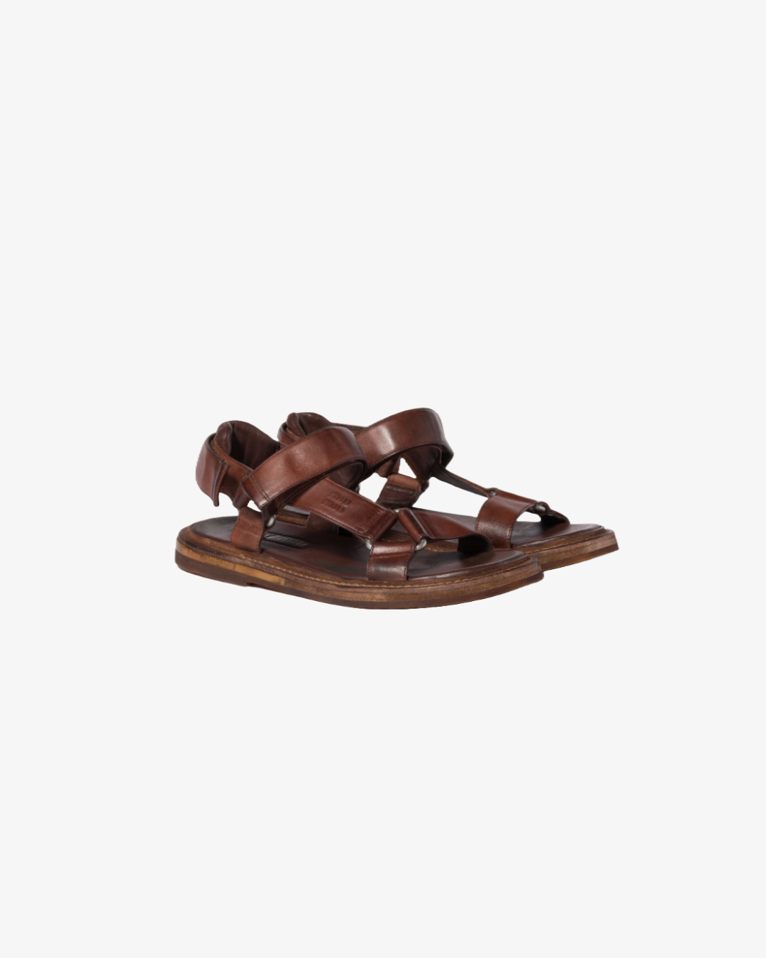 Miu Miu Leather Sandals | $1320