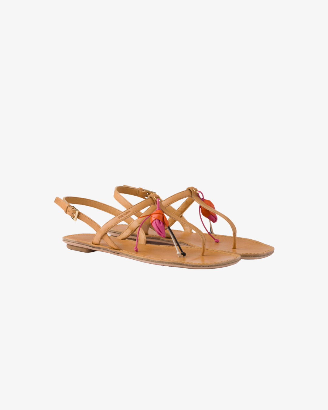 Prada Leather Thong Sandals | $1,170