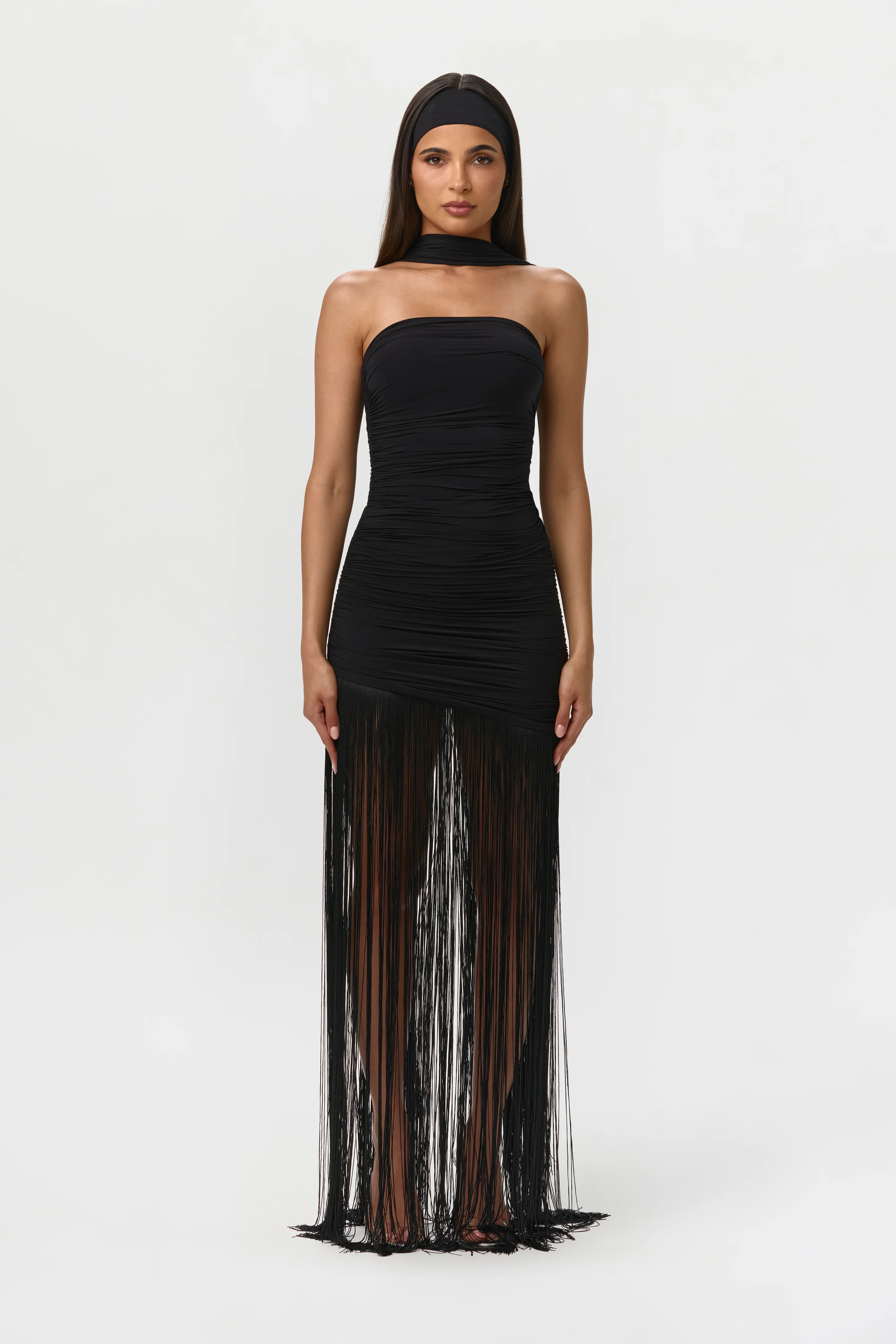 Naked Wardrobe Fringe Dress