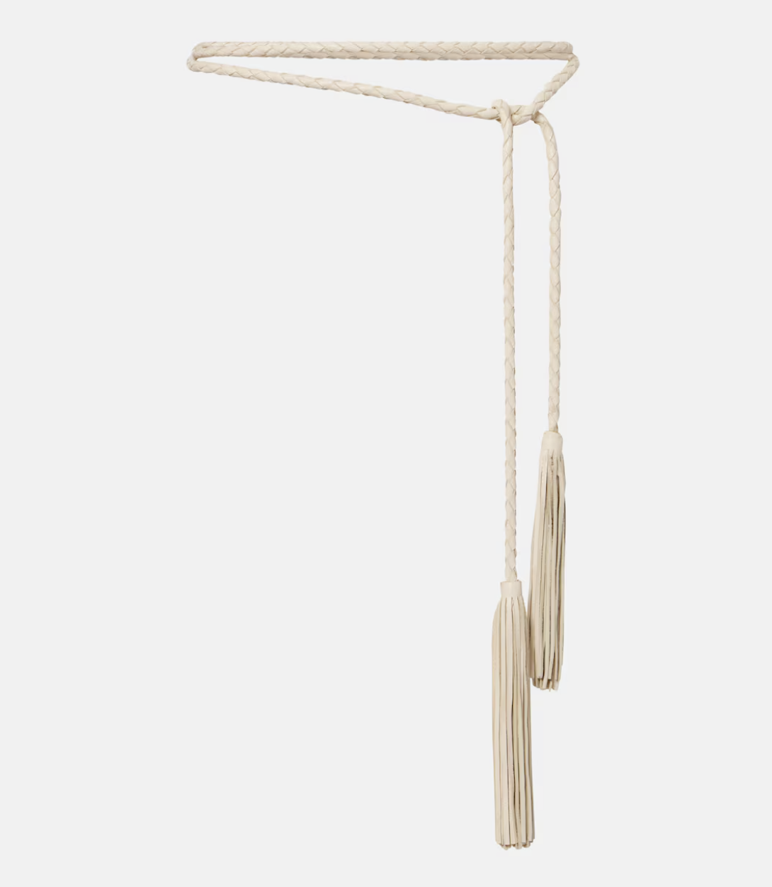 Nour Hammour Leather Tassel Belt