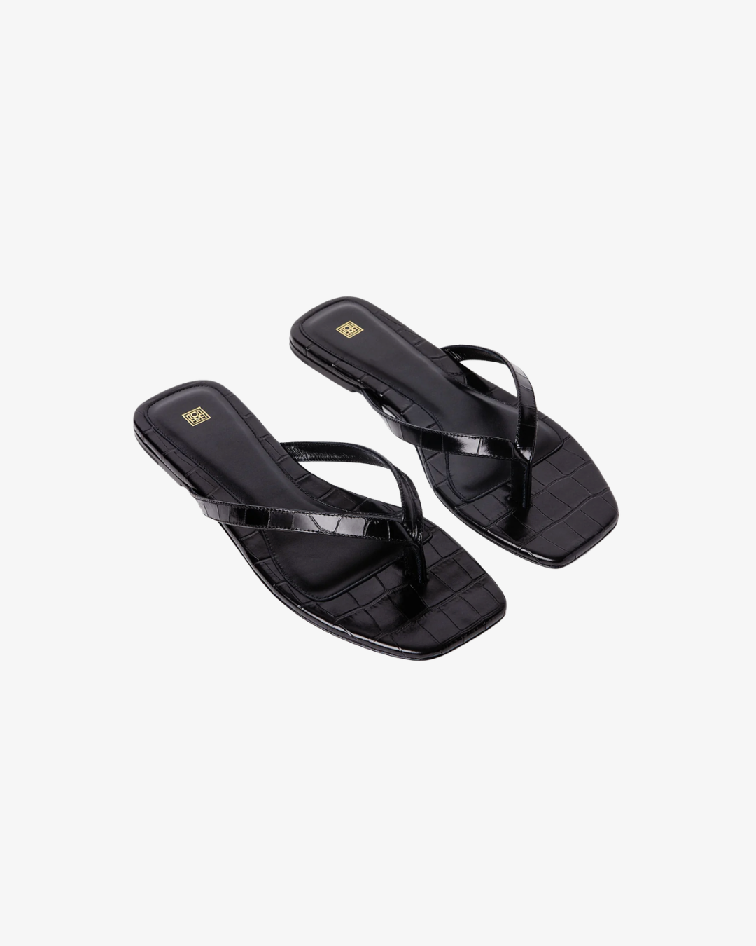 Toteme Croco-Embossed Flip Flops | $510 (Copy)