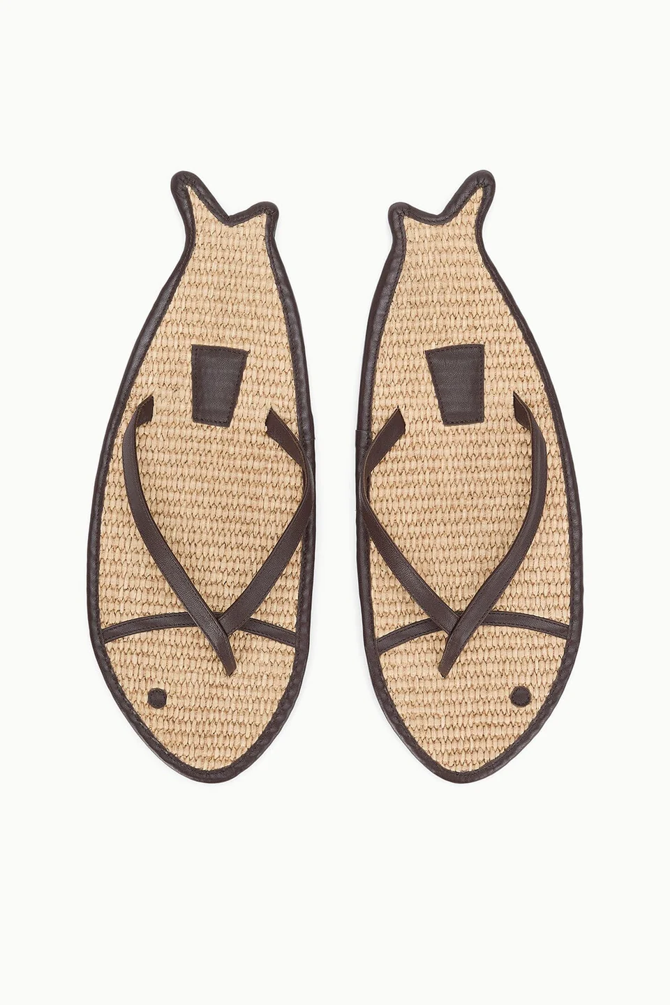 Staud Fish Flop Leather Slippers | $295