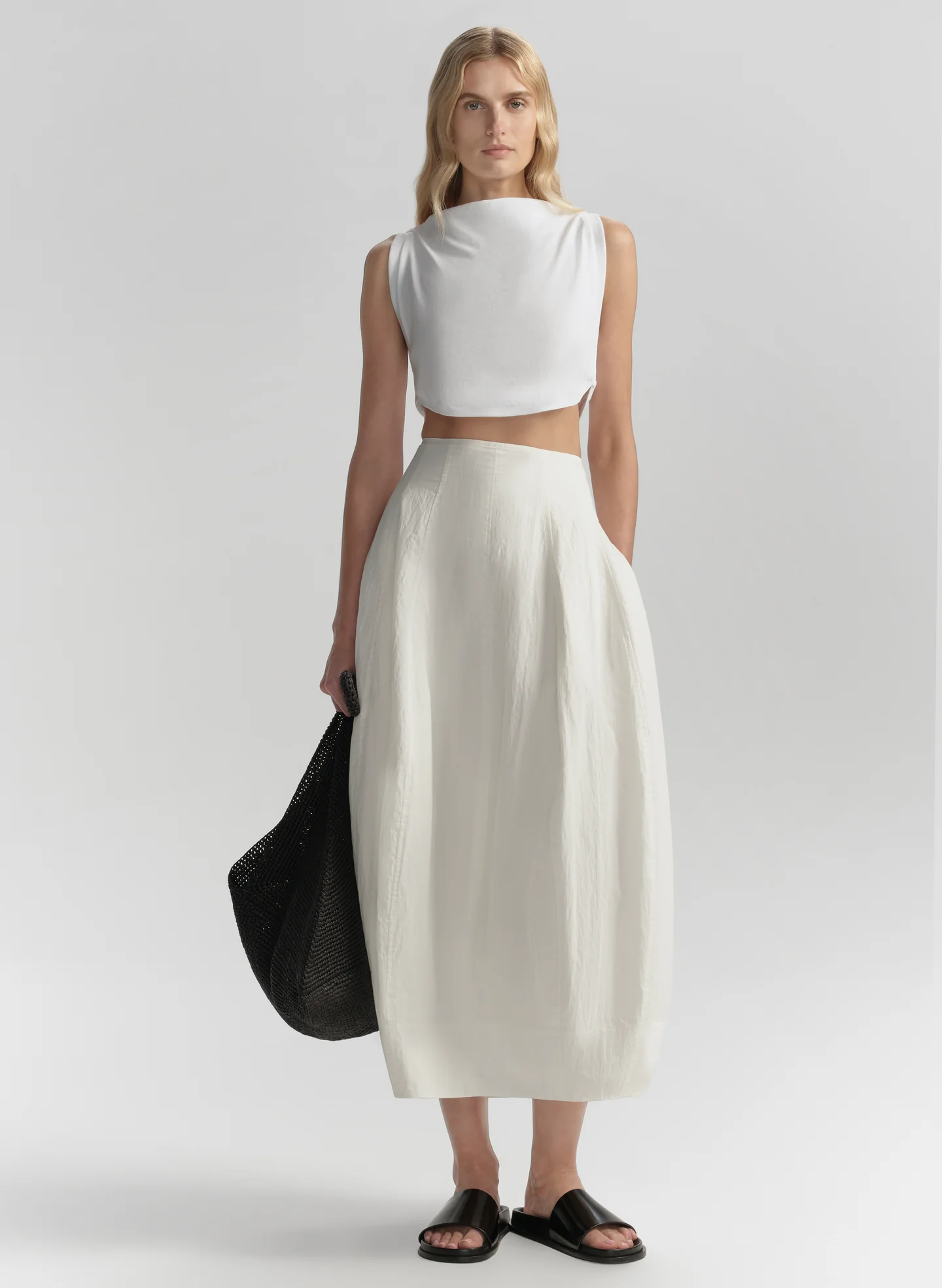 A.L.C. Veda Cotton Nylon Skirt | $450
