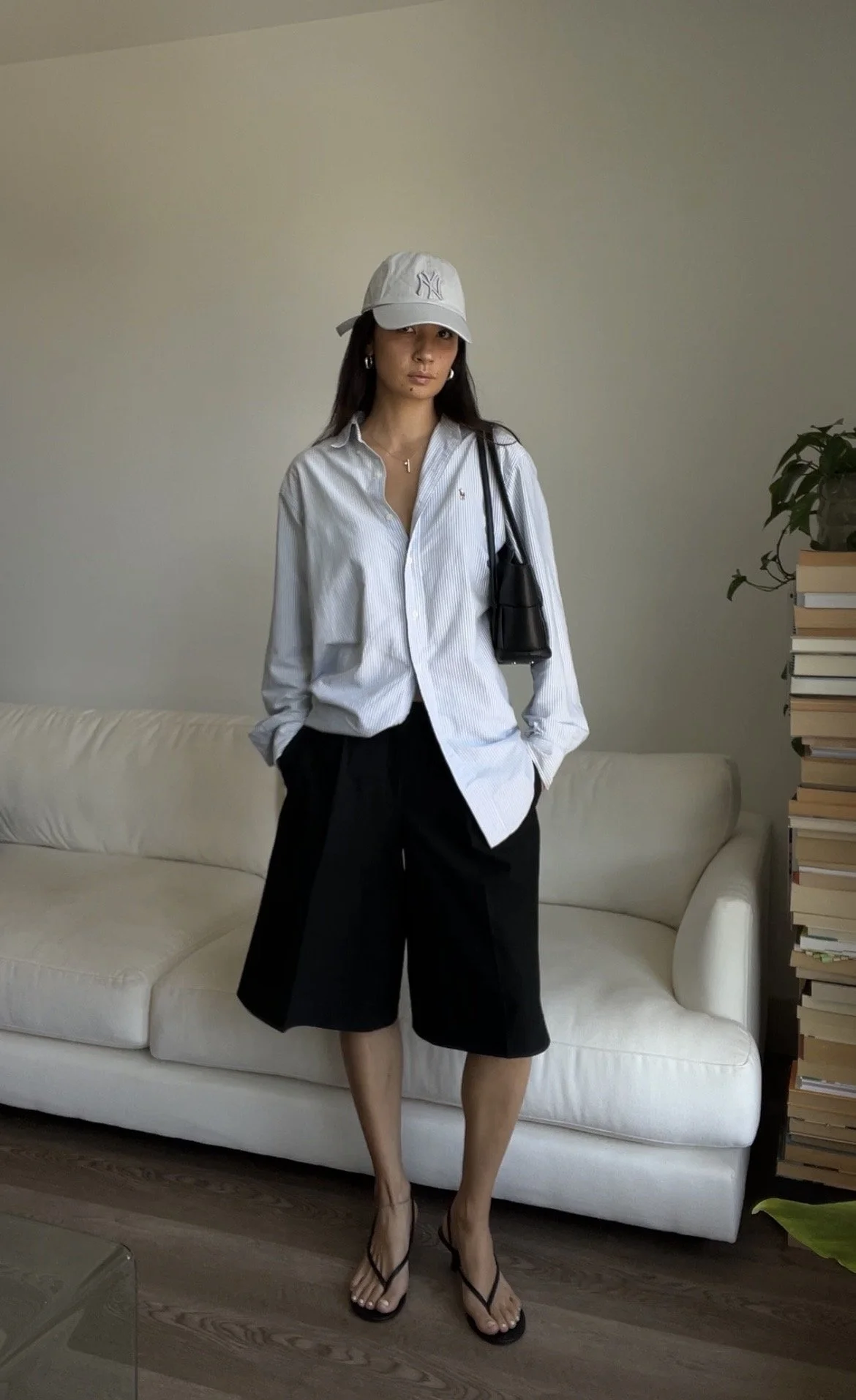 how to style bermuda shorts for running errands 3.jpg