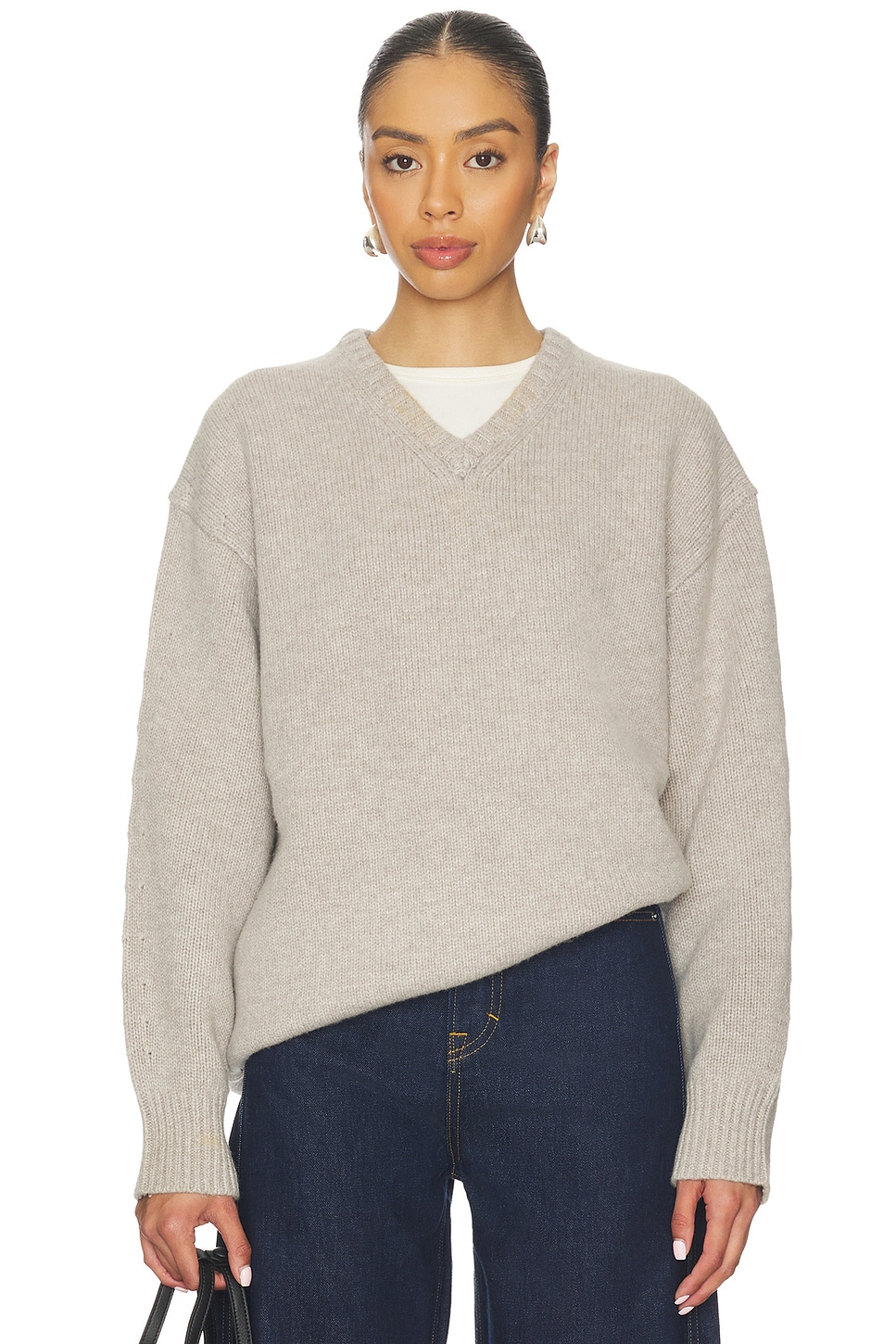 Eaves Zelia V-Neck Sweater | $329