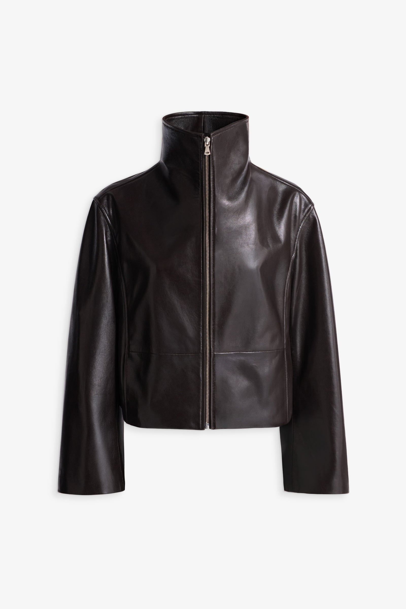 Nour Hammour Etienne Funnel Neck Jacket | $1,460 