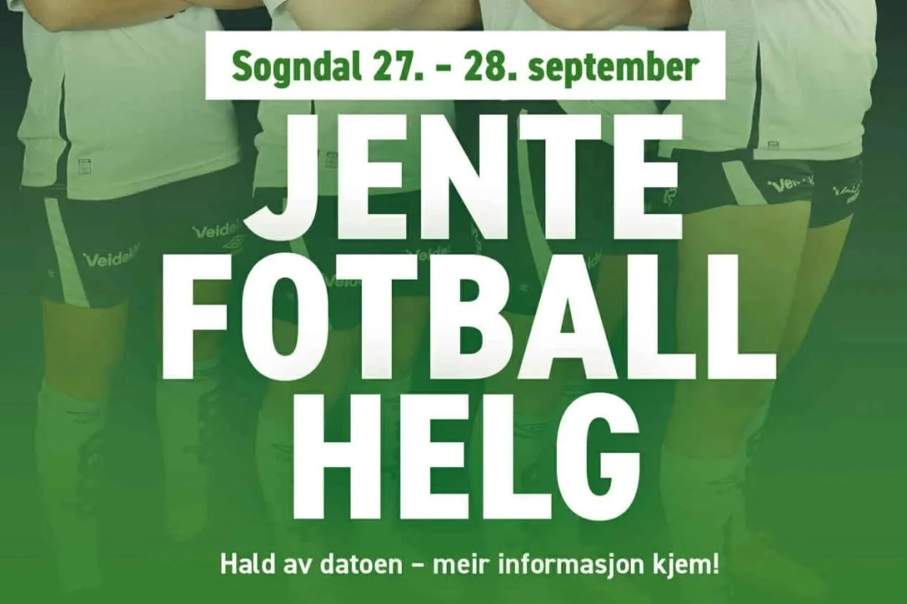 Jentefotballhelg 27.-28.september