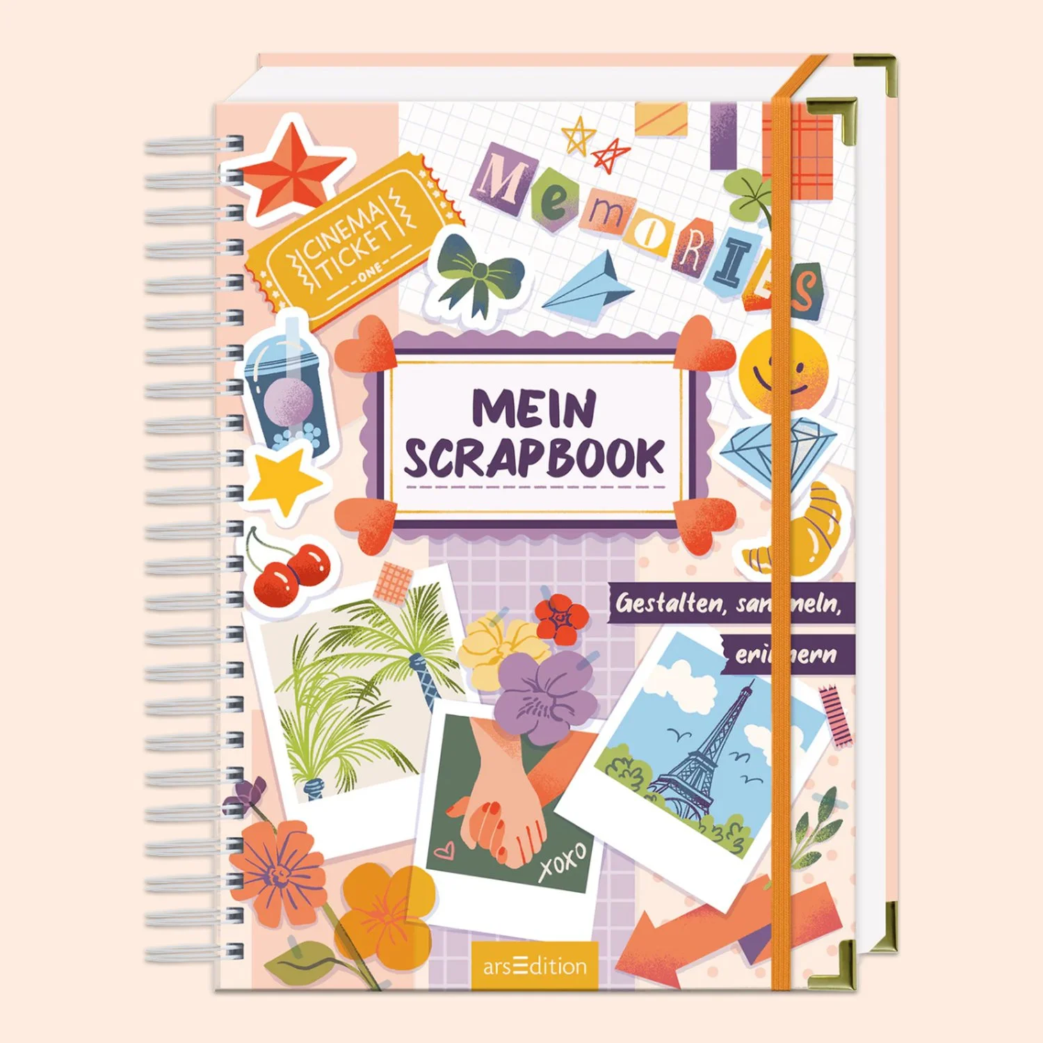 Mein Scrapbook. arsEdition Sandra Neuditschko Cover Illustration.jpg
