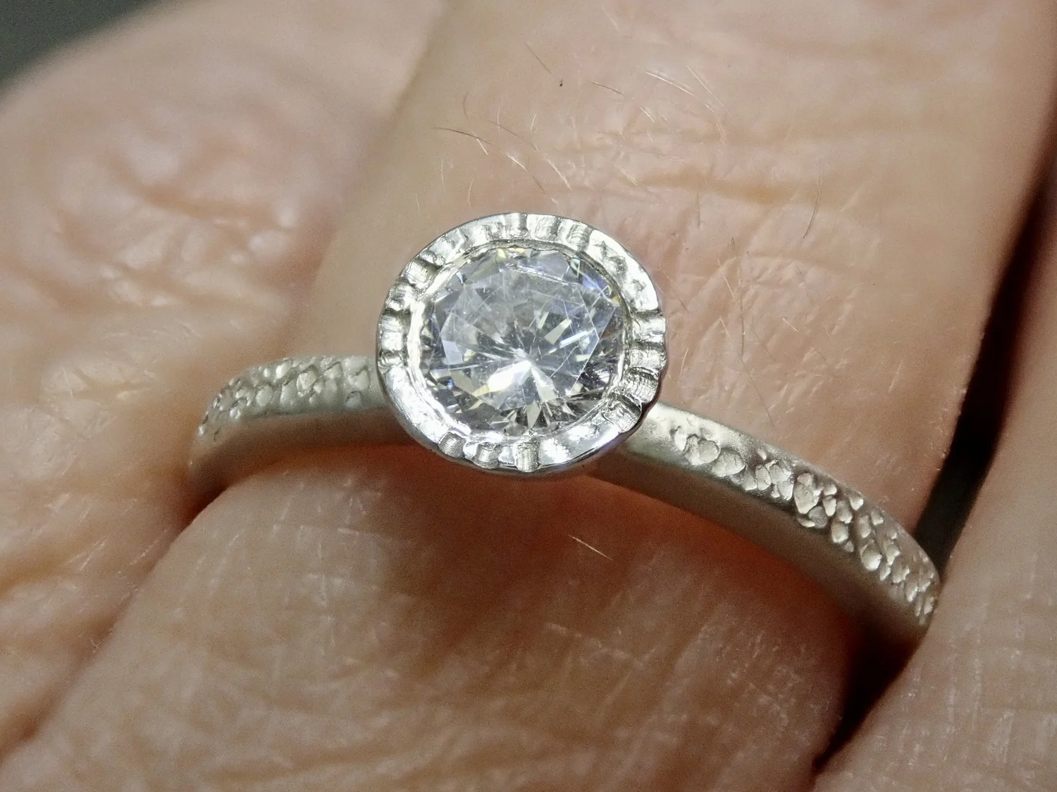 CZ Ring — Anna Mcloughlin Ethical Fine Jewellery