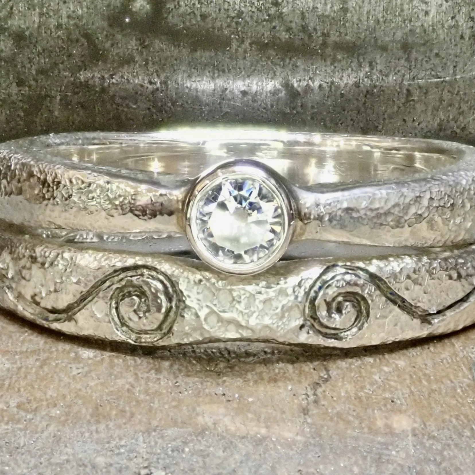 Back for repair and matching wedding ring to be made