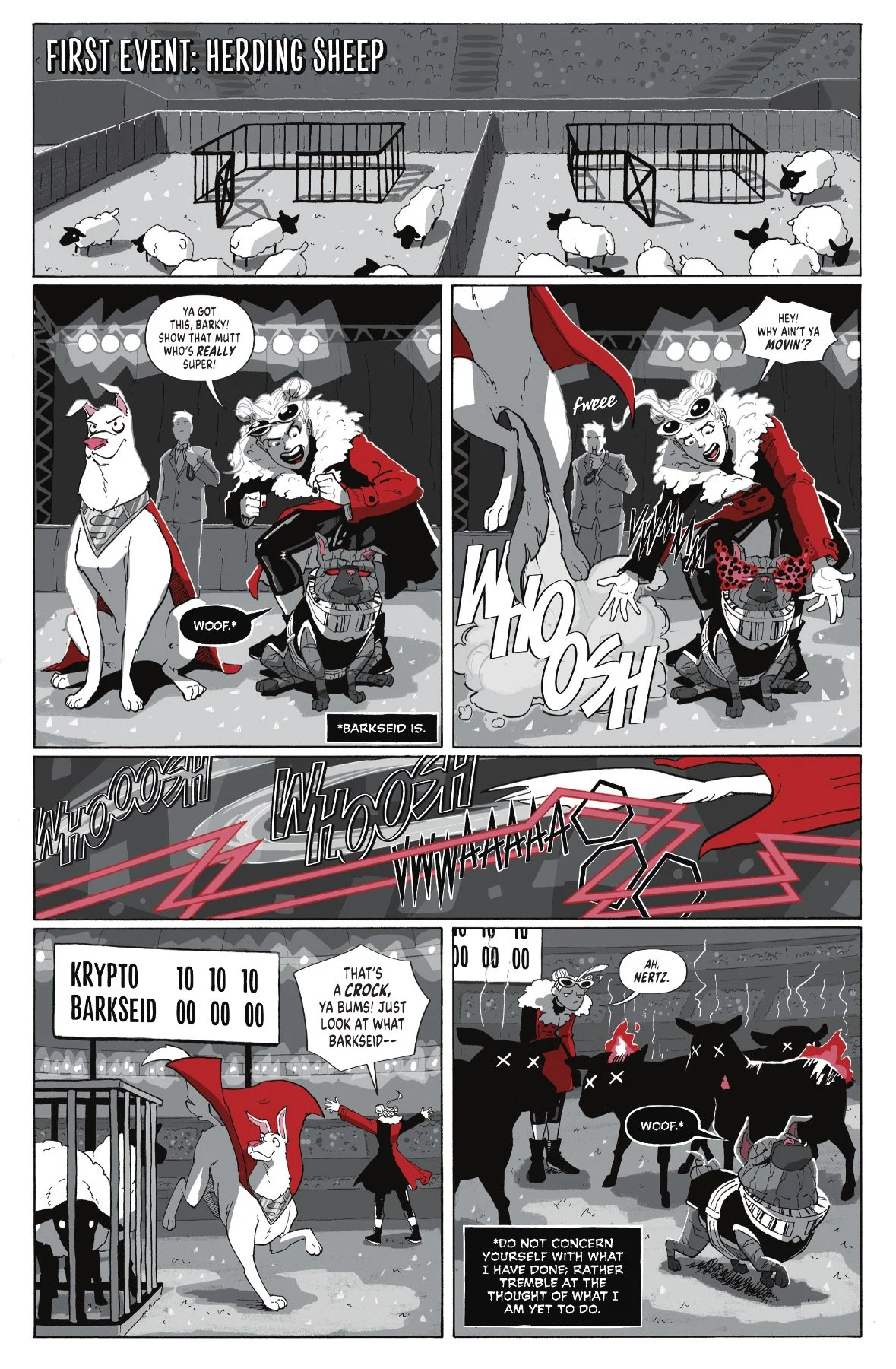 Harley Quinn: Black + White + Redder - Great Petspectations page 3