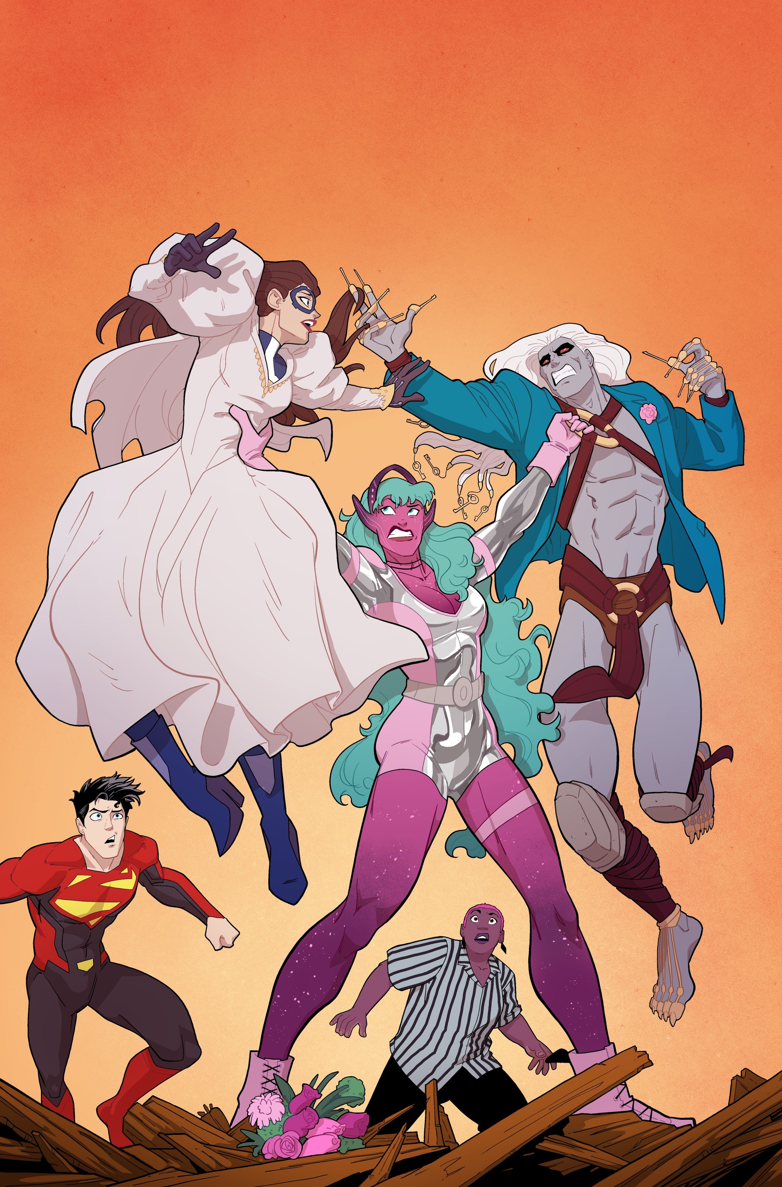 Justice League: Dream Girls #4 main cover