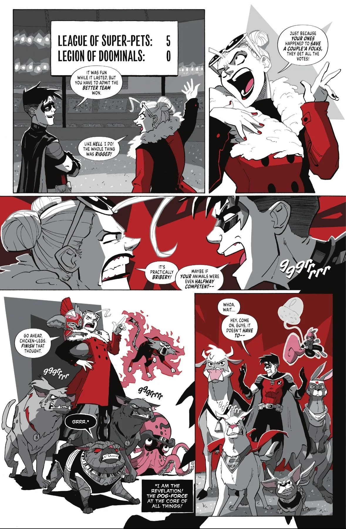 Harley Quinn: Black + White + Redder - Great Petspectations page 8