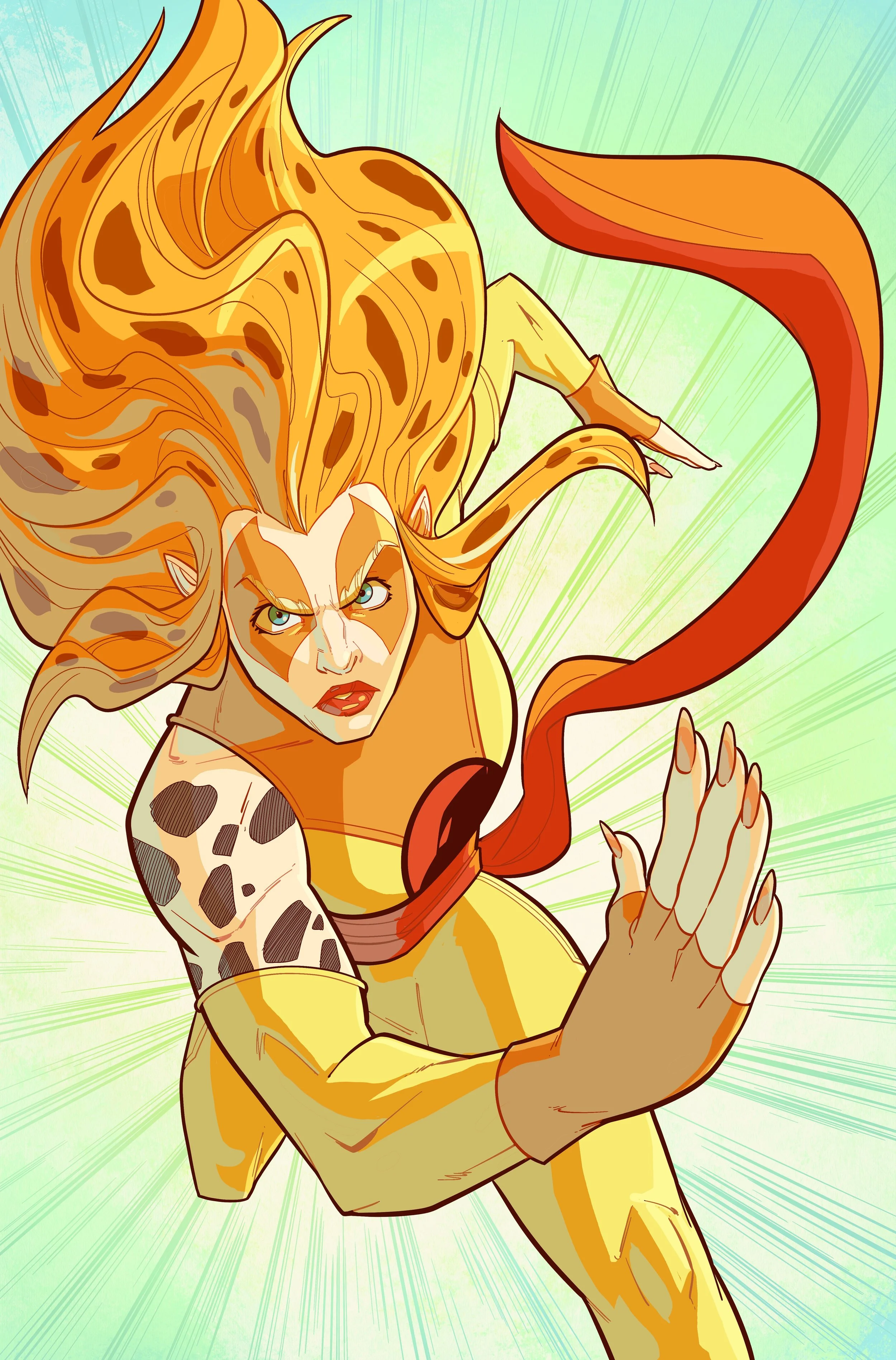 Cheetara #5 variant cover