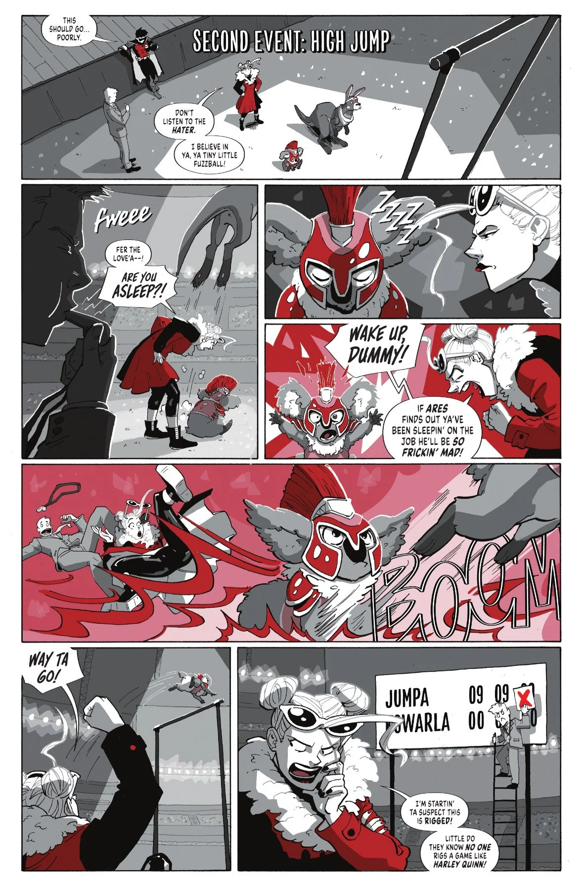 Harley Quinn: Black + White + Redder - Great Petspectations page 4