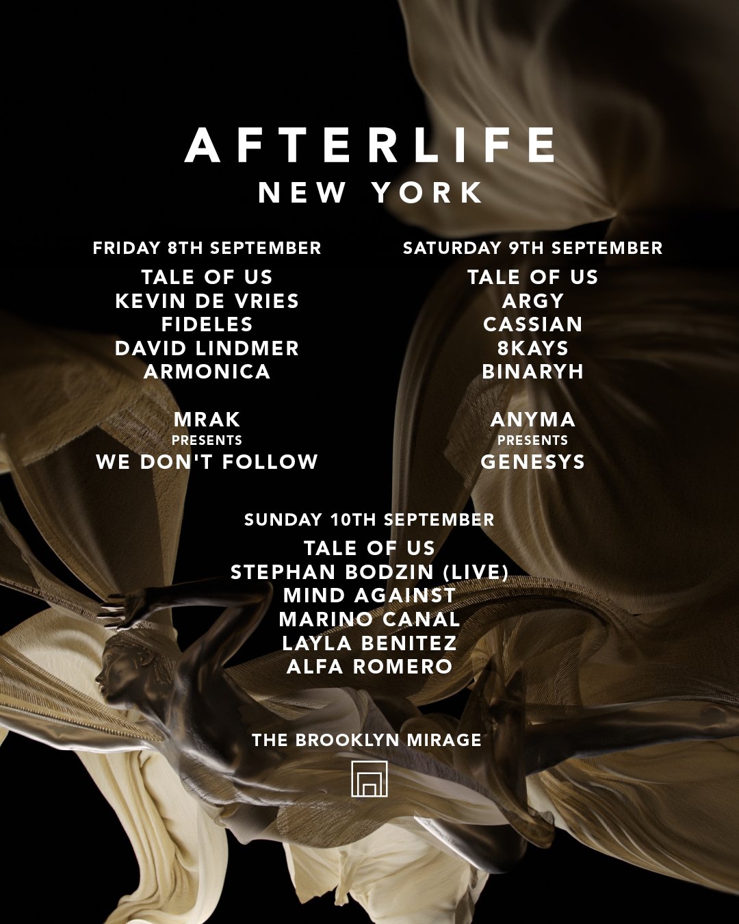 Tale Of Us Bring Afterlife Ibiza Residency to Brooklyn Mirage