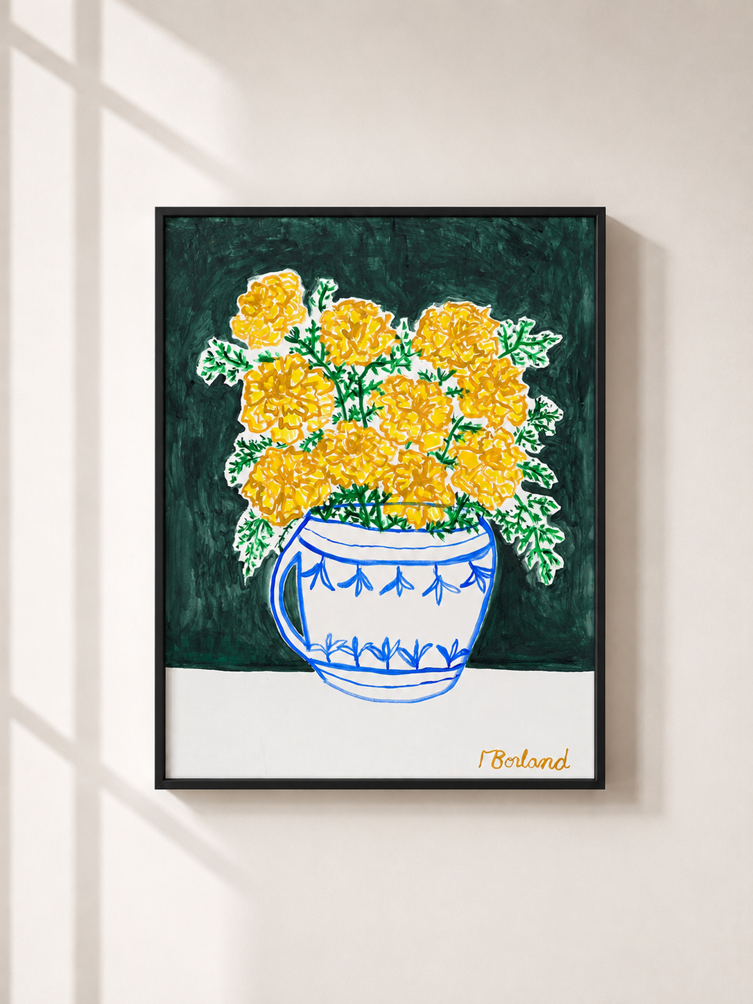 Stop And Smell The Marigolds