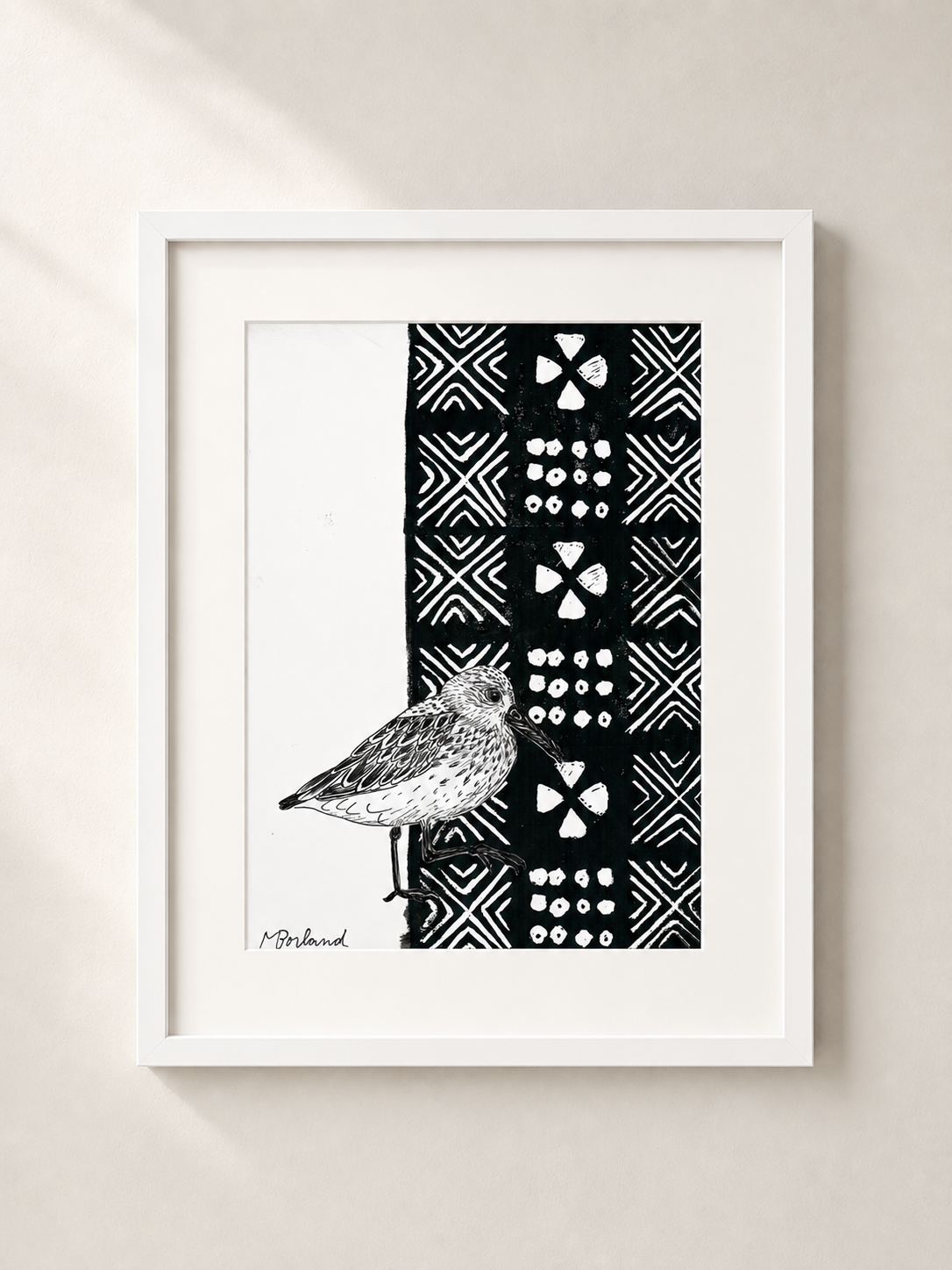 Sandpiper With Mudcloth