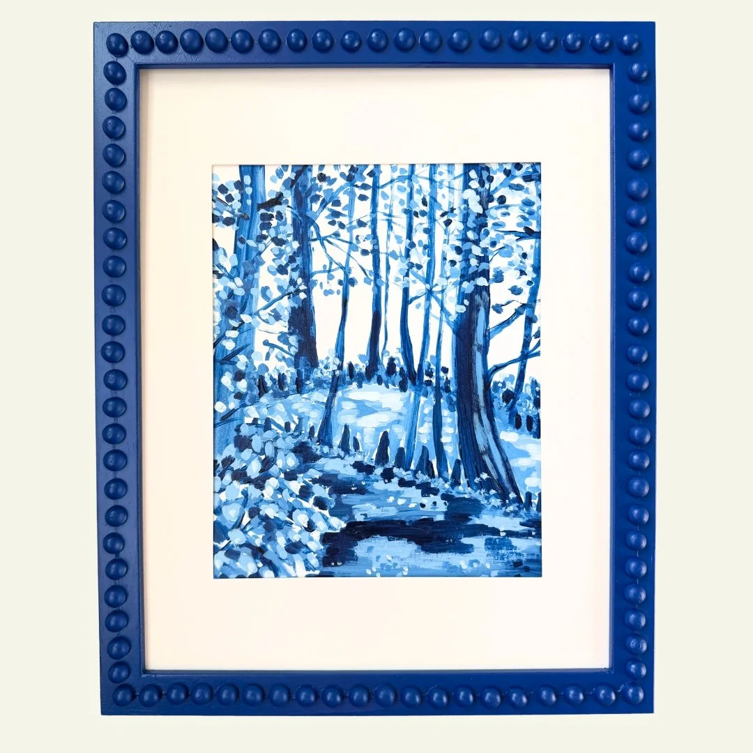 Cypress Gardens Blue No. 1