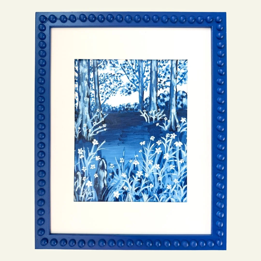 Cypress Gardens Blue No. 2