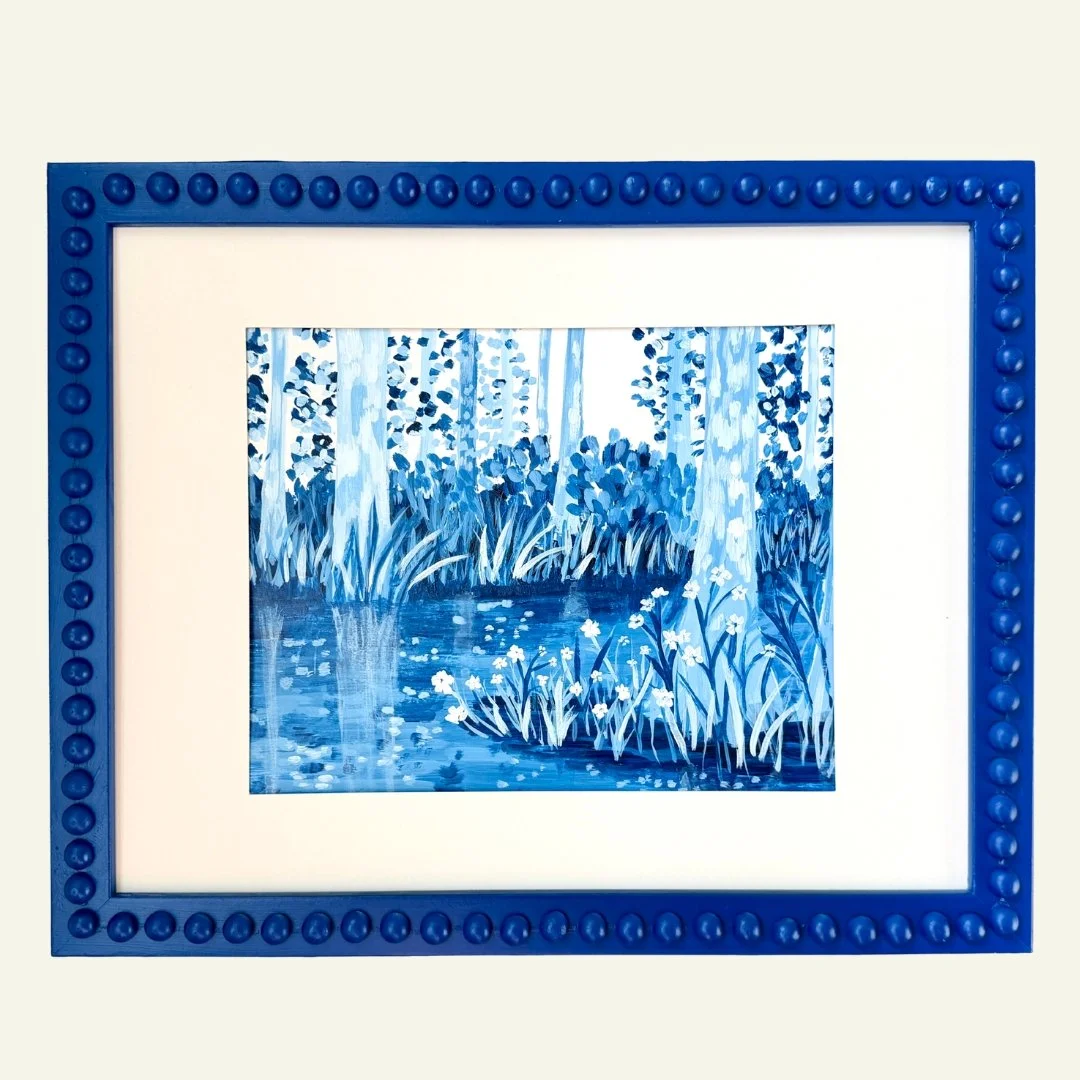 Cypress Gardens Blue No. 4