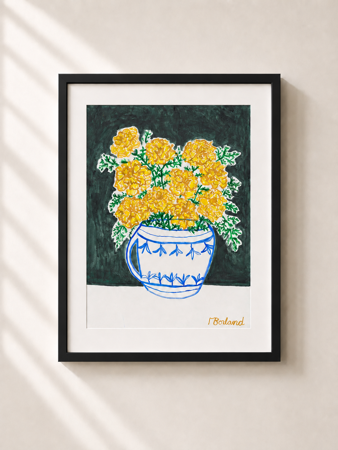 Stop And Smell The Marigolds