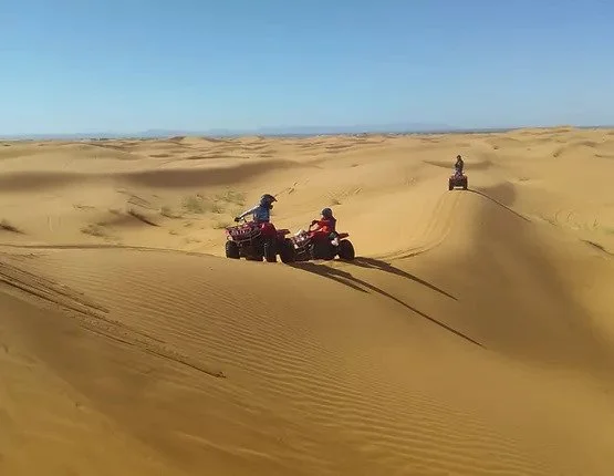Quad Biking in the Desert