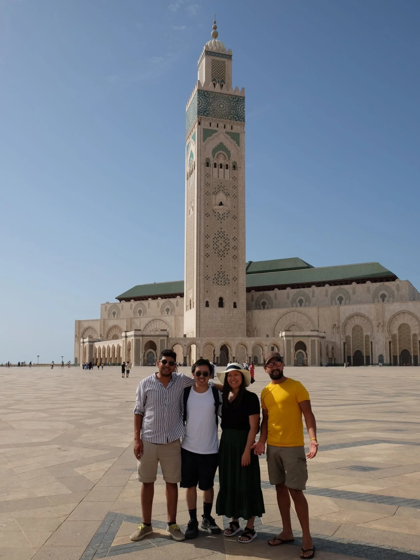 Hassan II Mosque in Casablanca on an authentic tour of Morocco