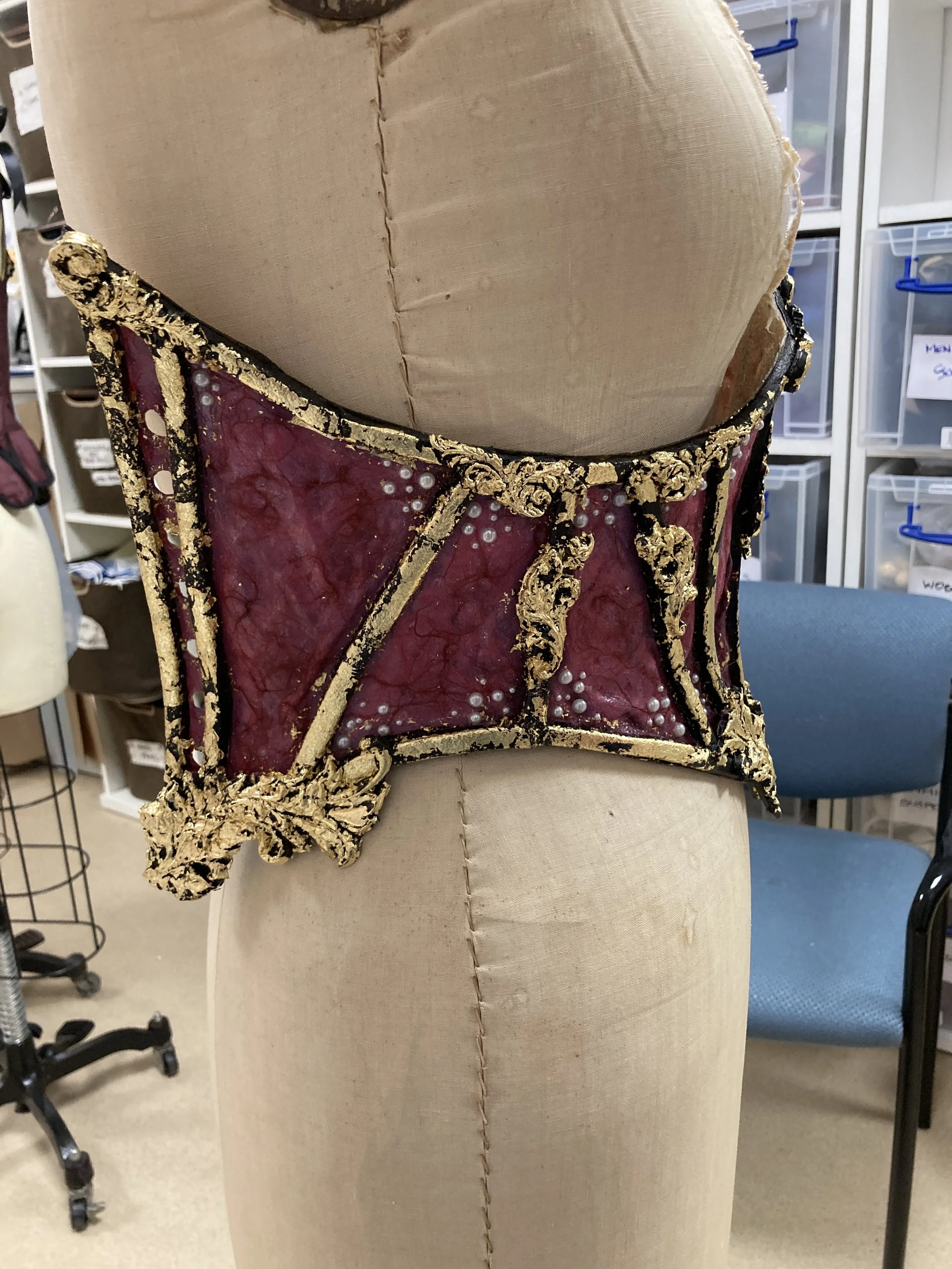 Detail Shot Baroque Meat Corset