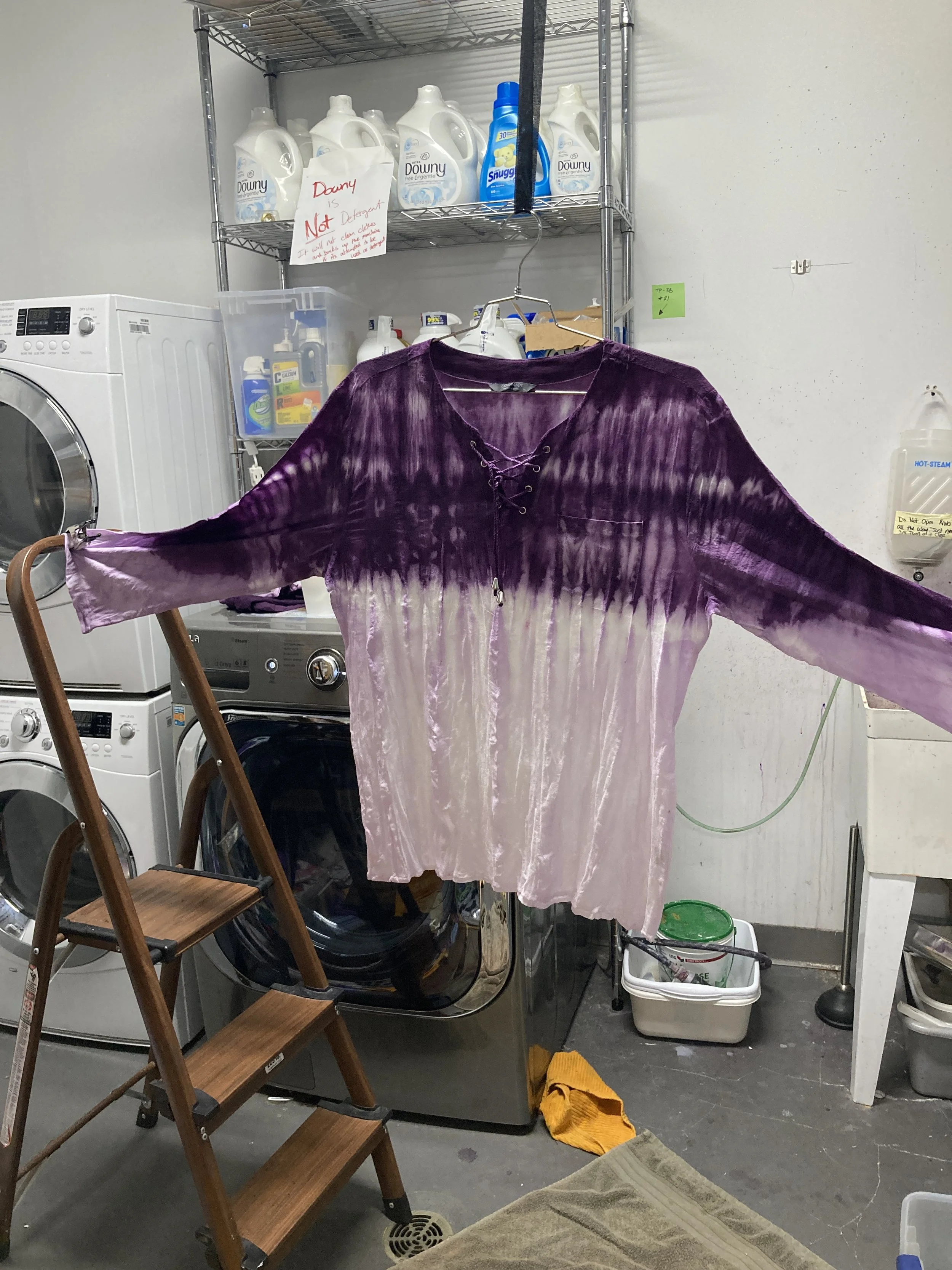 Dyed Shirt for Step One Dance Company