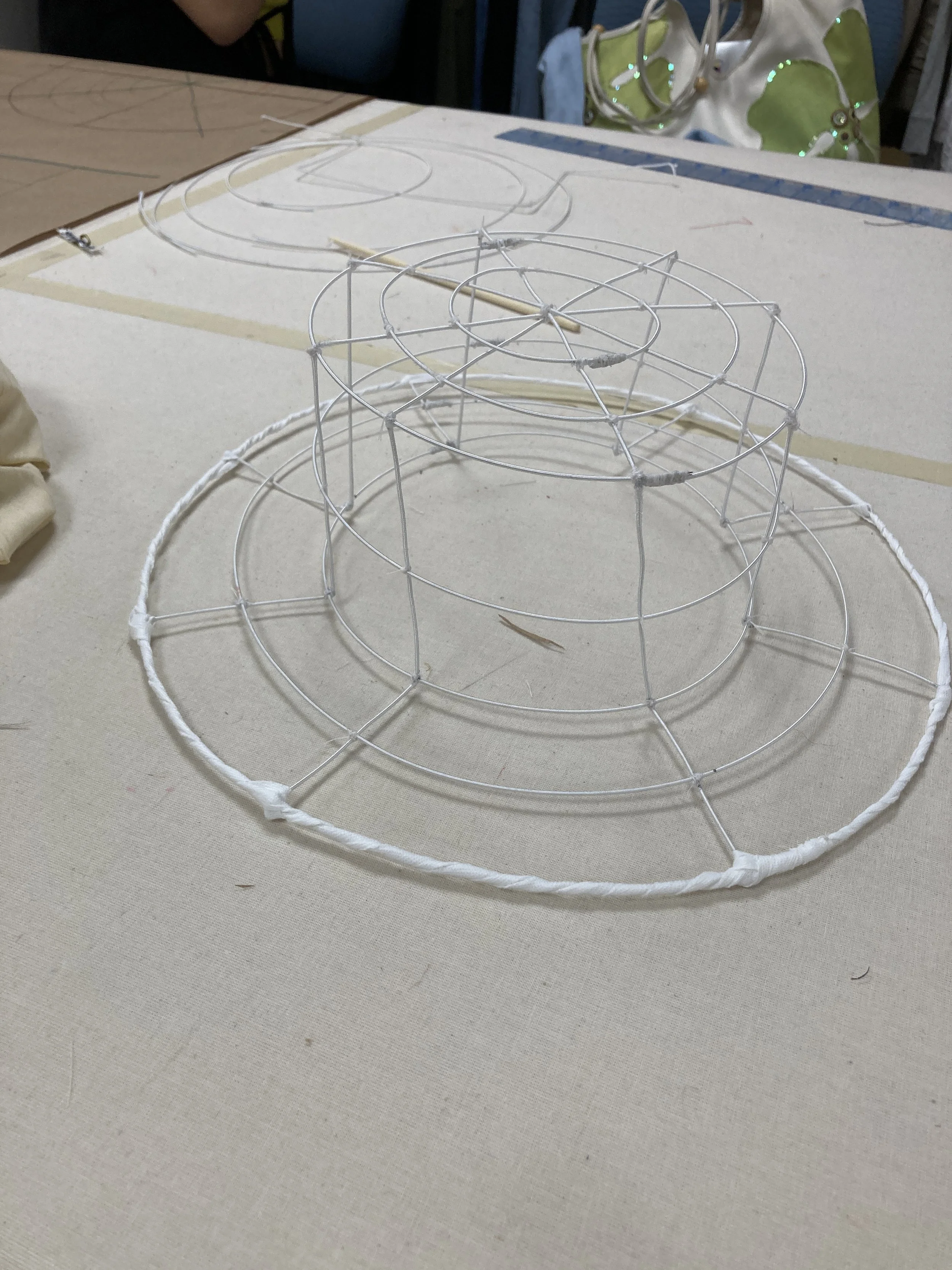Wire Frame Hat Base