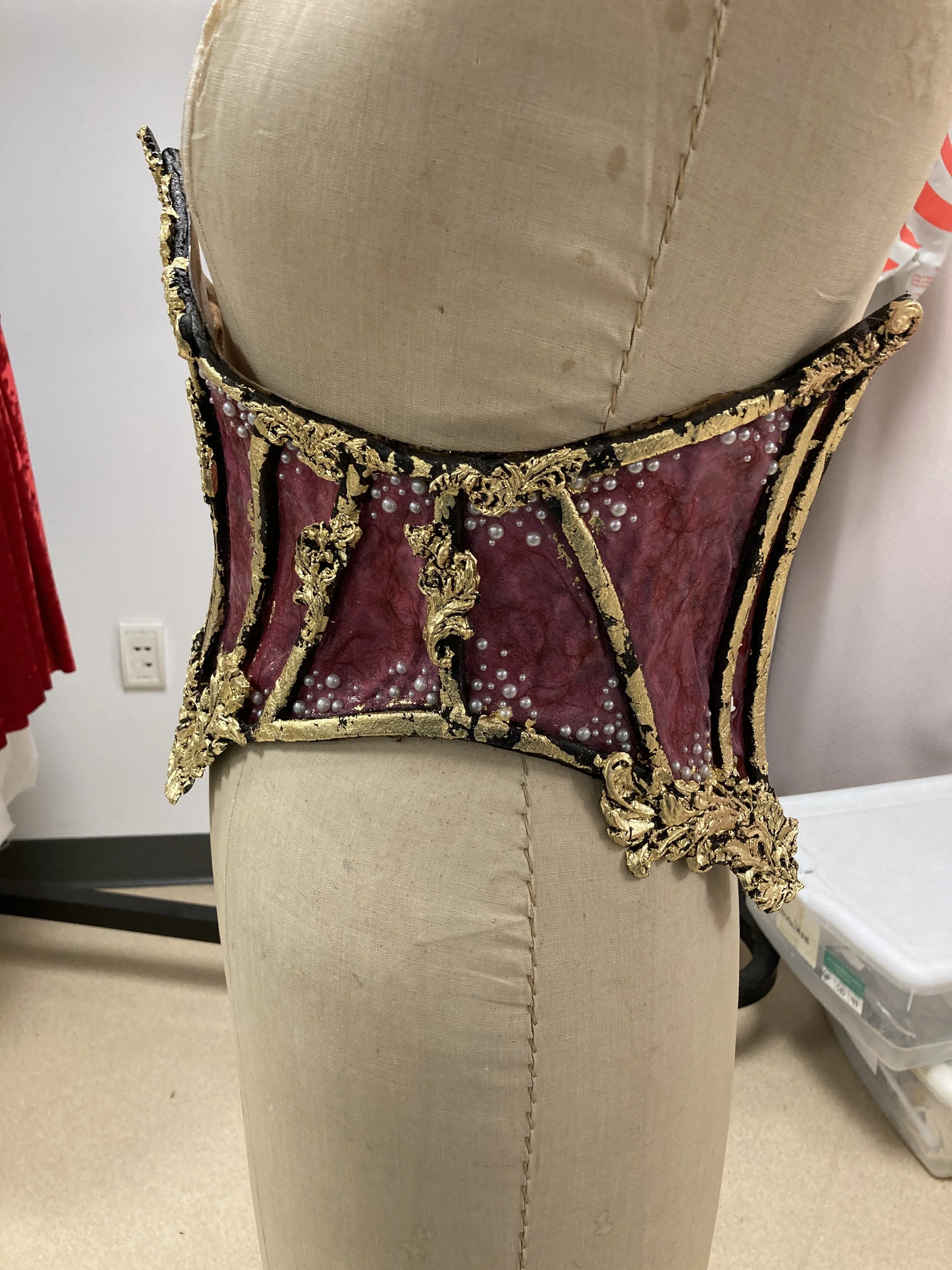Detail Shot Baroque Meat Corset