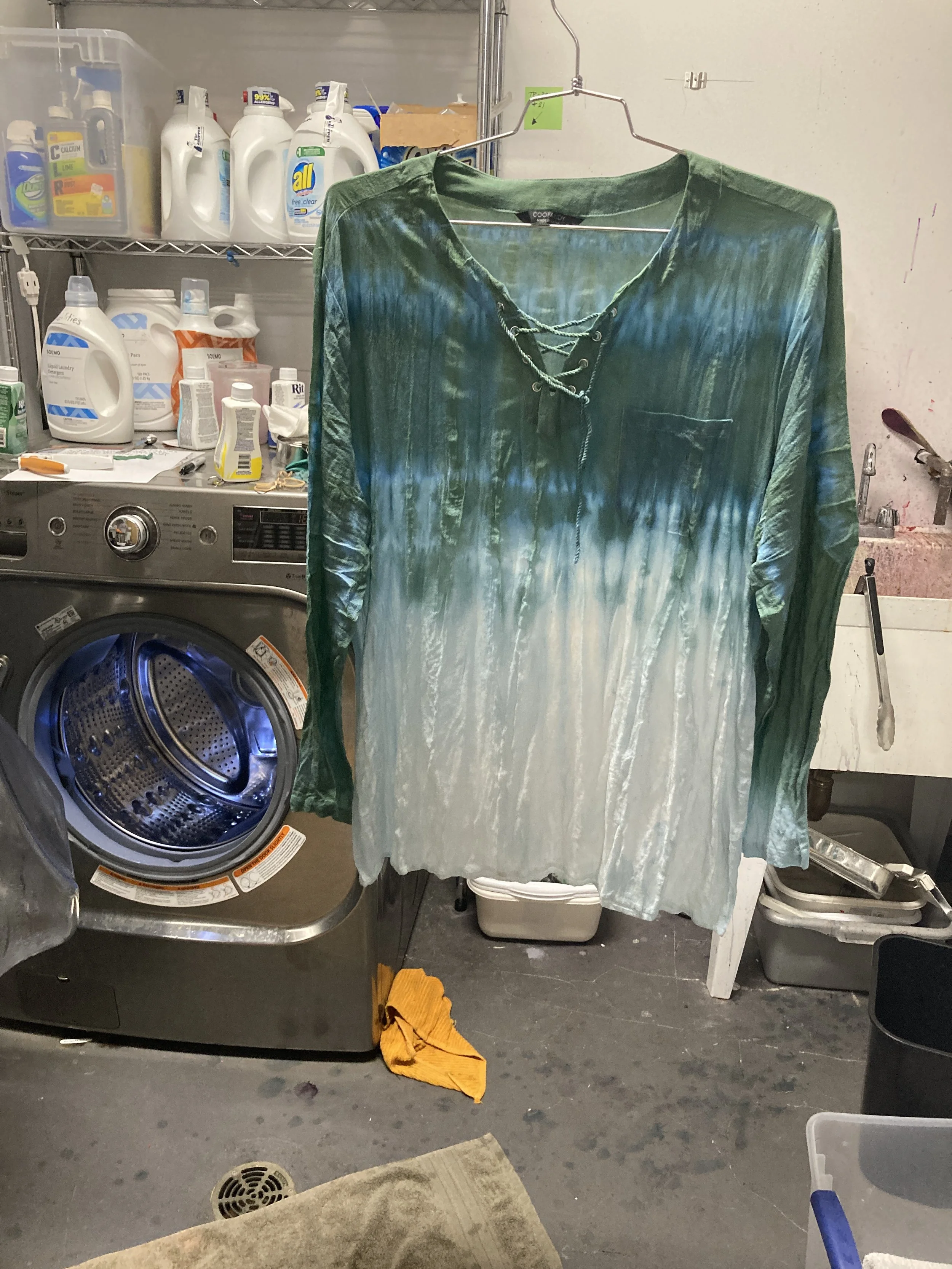 Dyed Shirt for Step One Dance Company