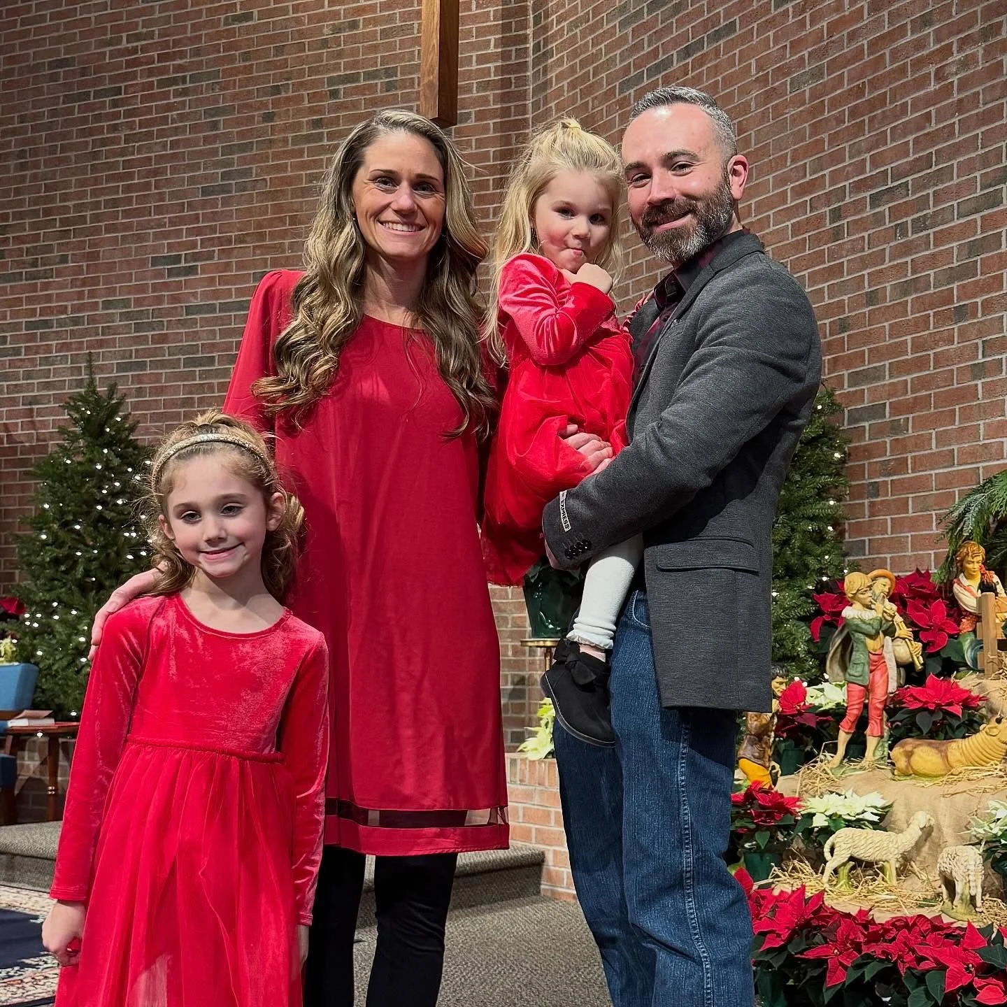 Merry Christmas and Happy Holidays from our families to yours! 🎅🏼🎄