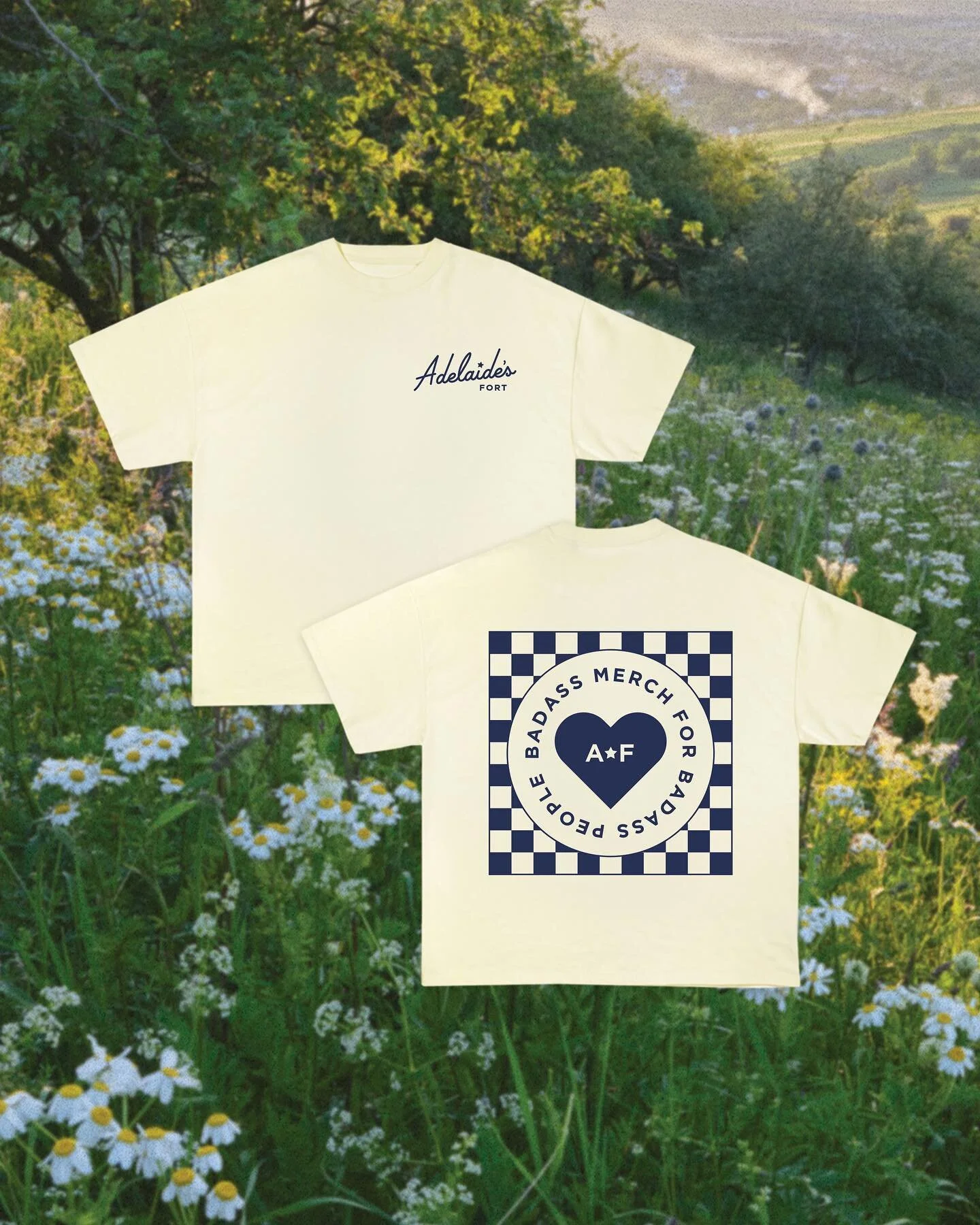 A rebrand for Adelaide&rsquo;s Fort, a DREAM project 👇🏼💫

@adelaidesfort is a super sick merch company that&rsquo;s shifting into a softer era. I wanted to give them a brand that would vibe with a softer aesthetic, without losing the fun, badass-n