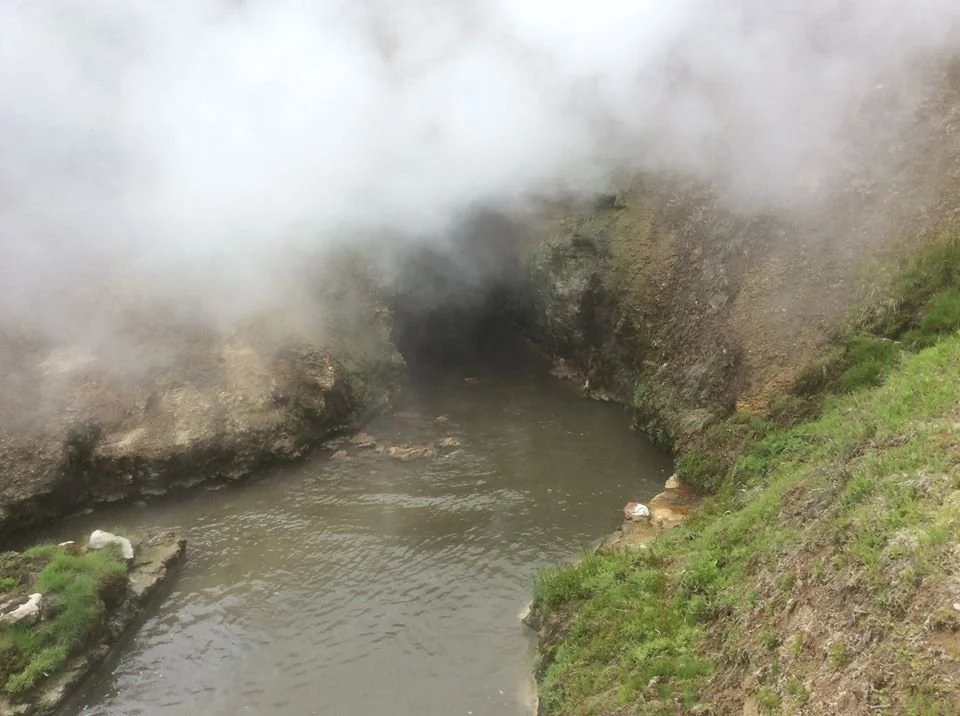Scenic view of Yellowstone
