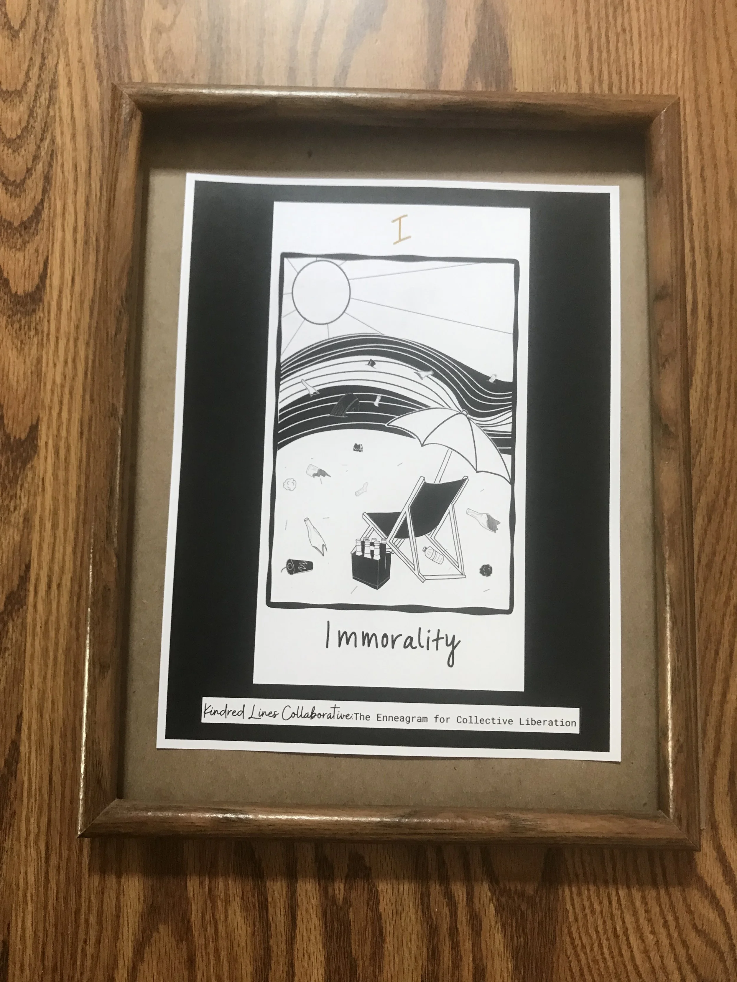 Immorality | Enneagram 1 Print