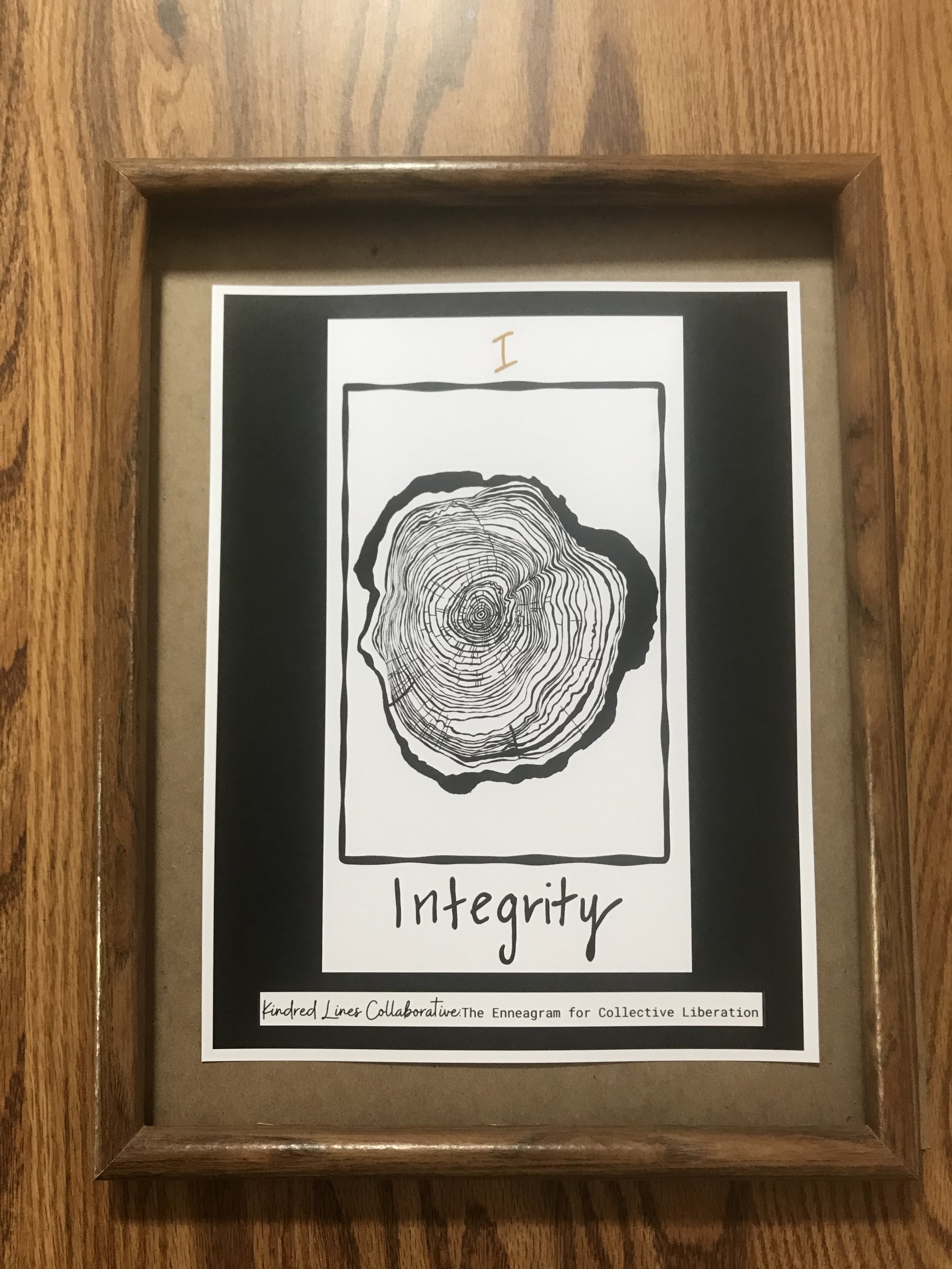 Integrity | Enneagram 1 Print