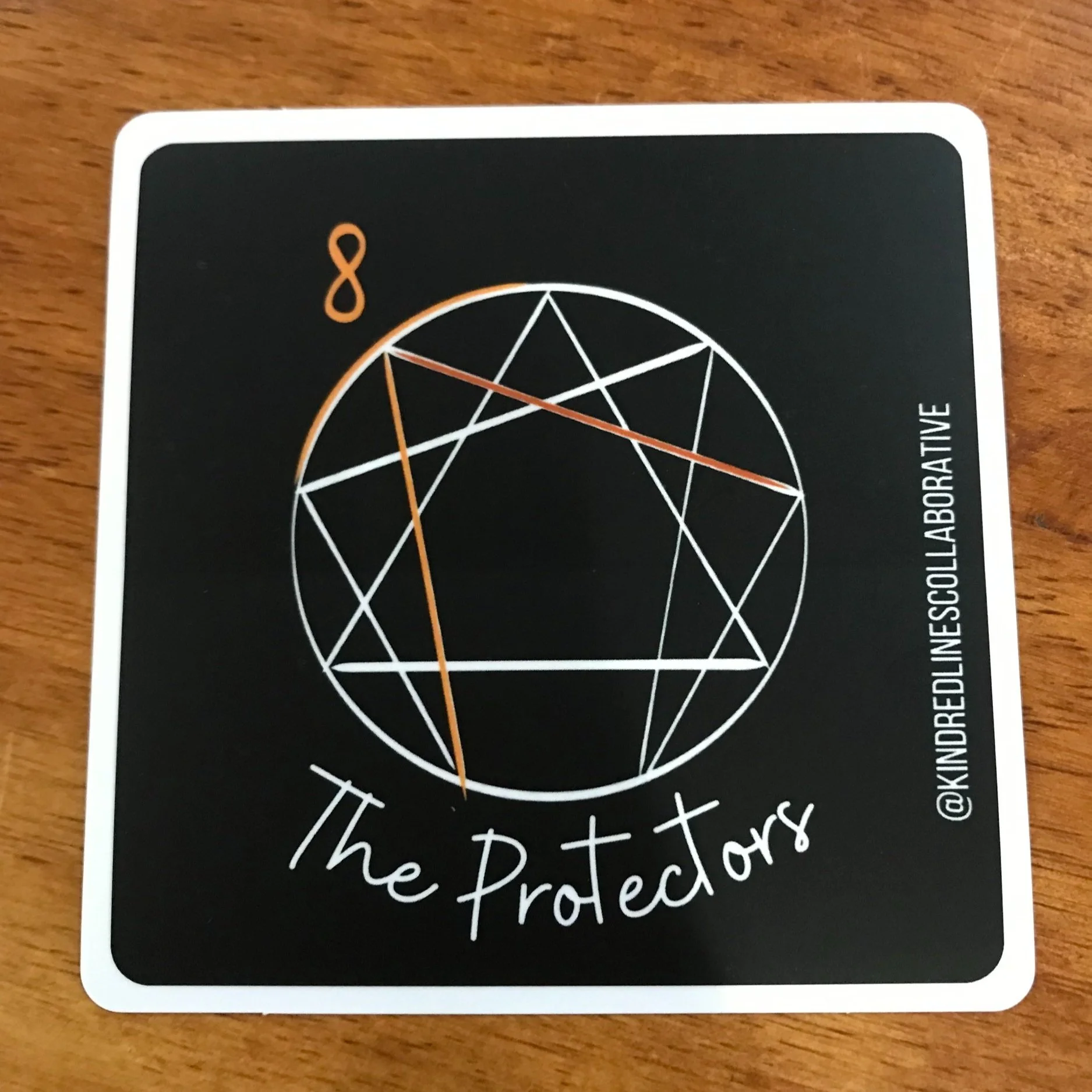 Enneagram Type 8 Sticker