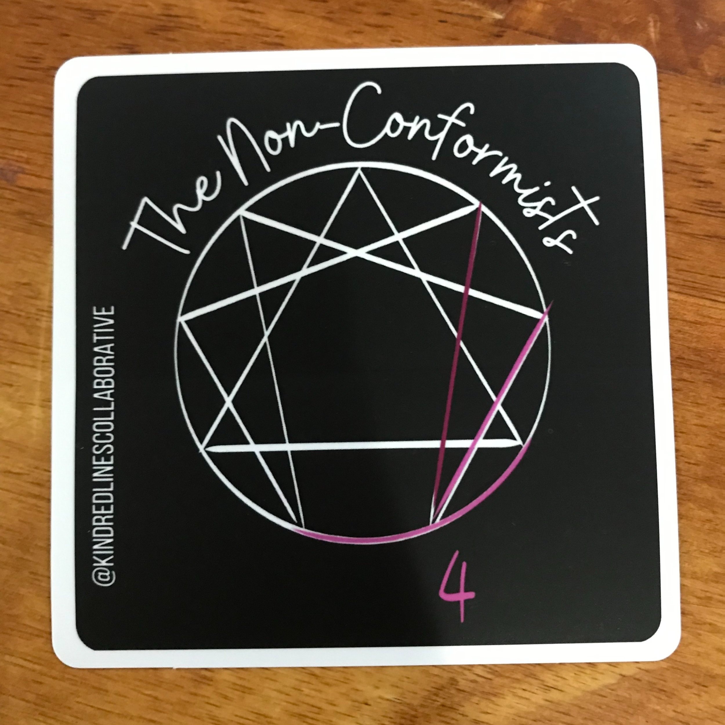 Enneagram Type 4 Sticker
