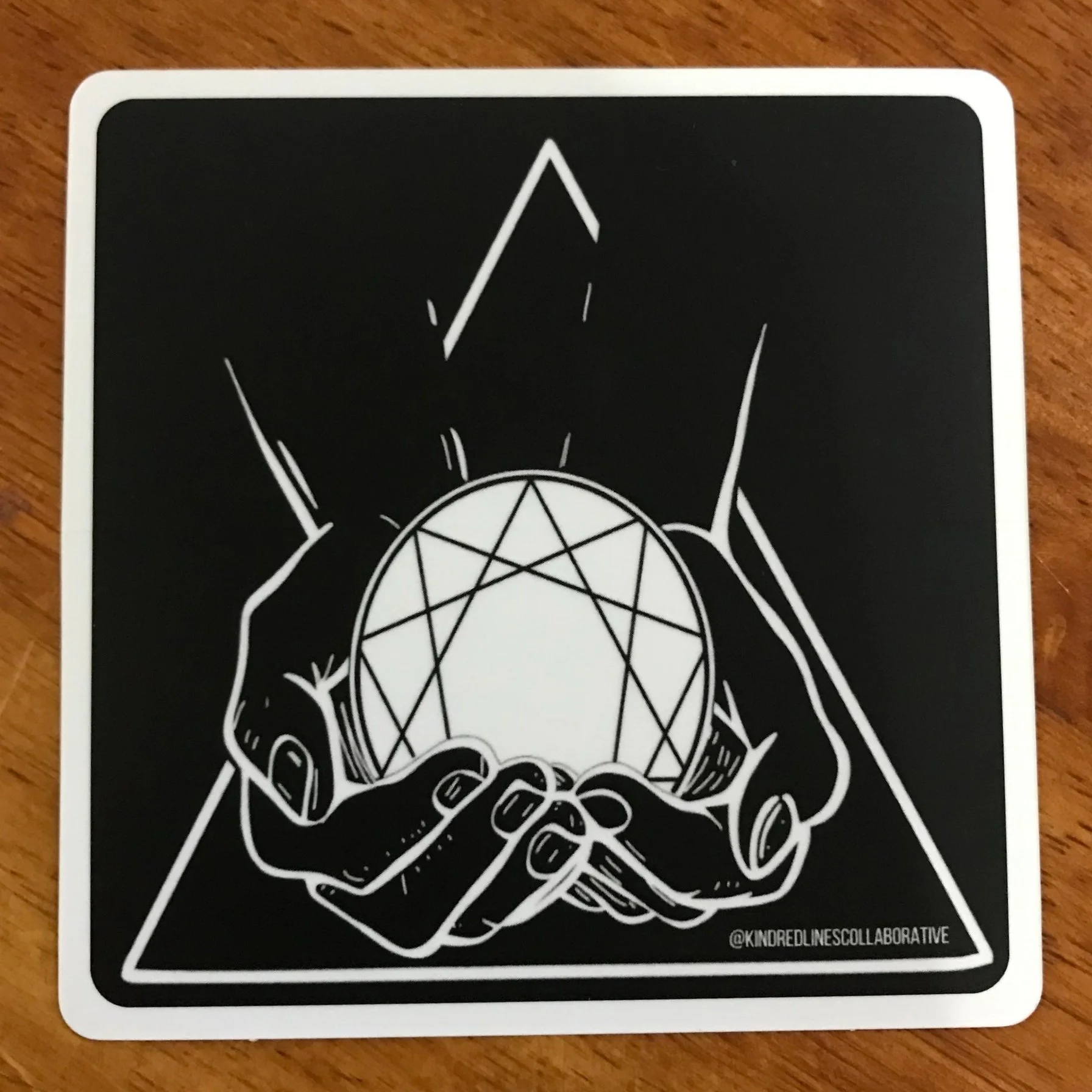 "Alchemy" Enneagram Type 9 Sticker